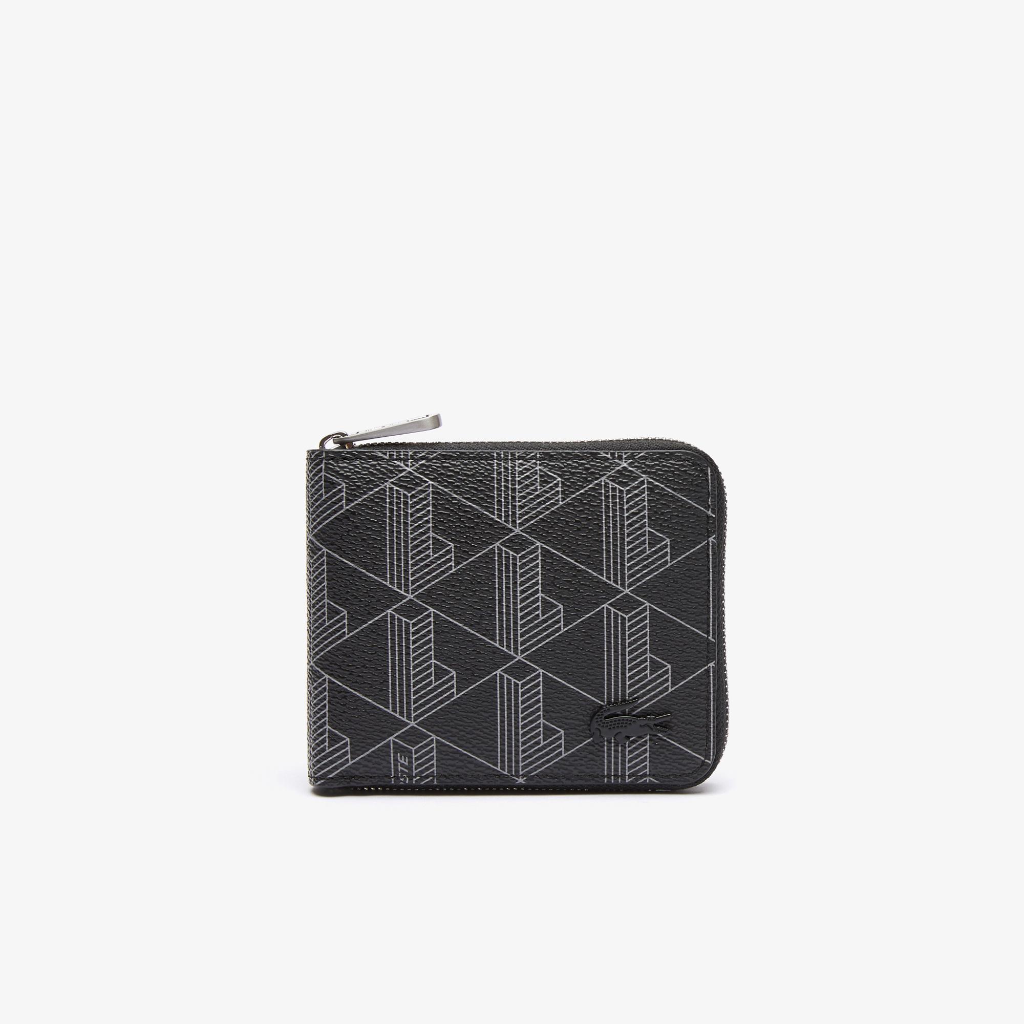 The Blend Erkek Monogram Siyah Cüzdan