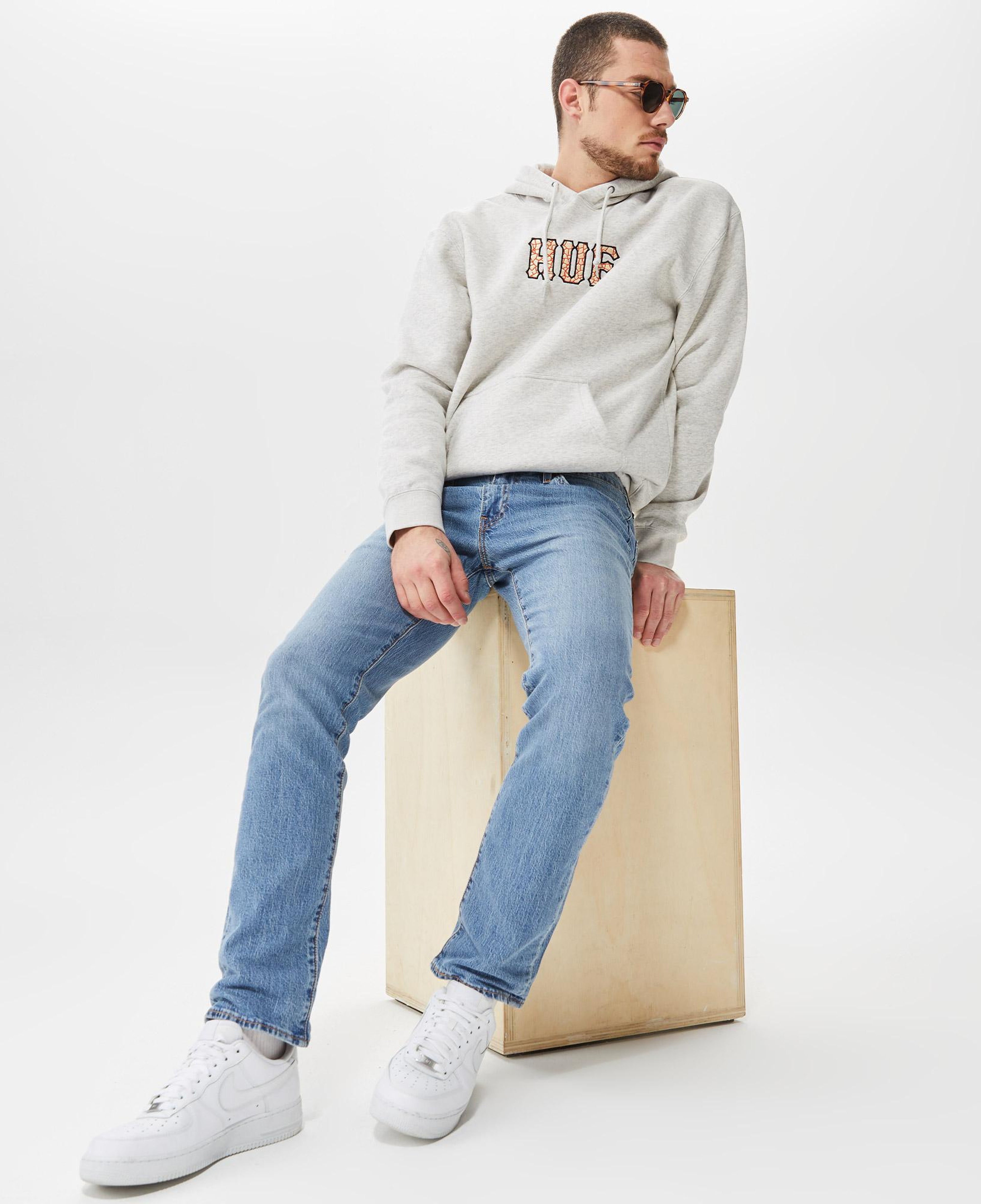 Huf Quake Conditions Erkek Gri Hoodie