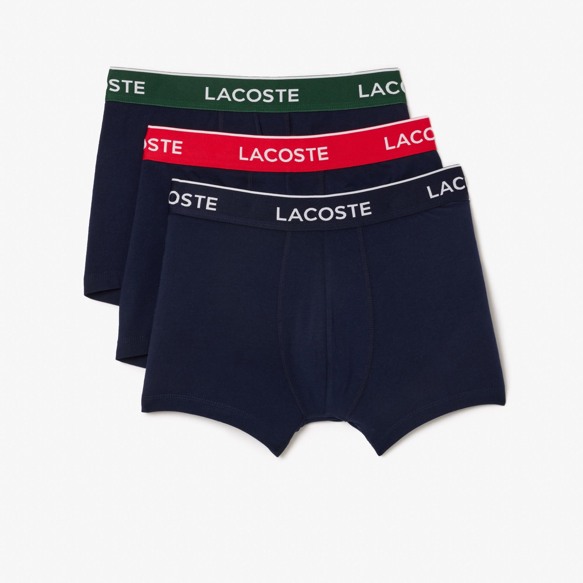 Erkek 3'lü Lacivert Boxer