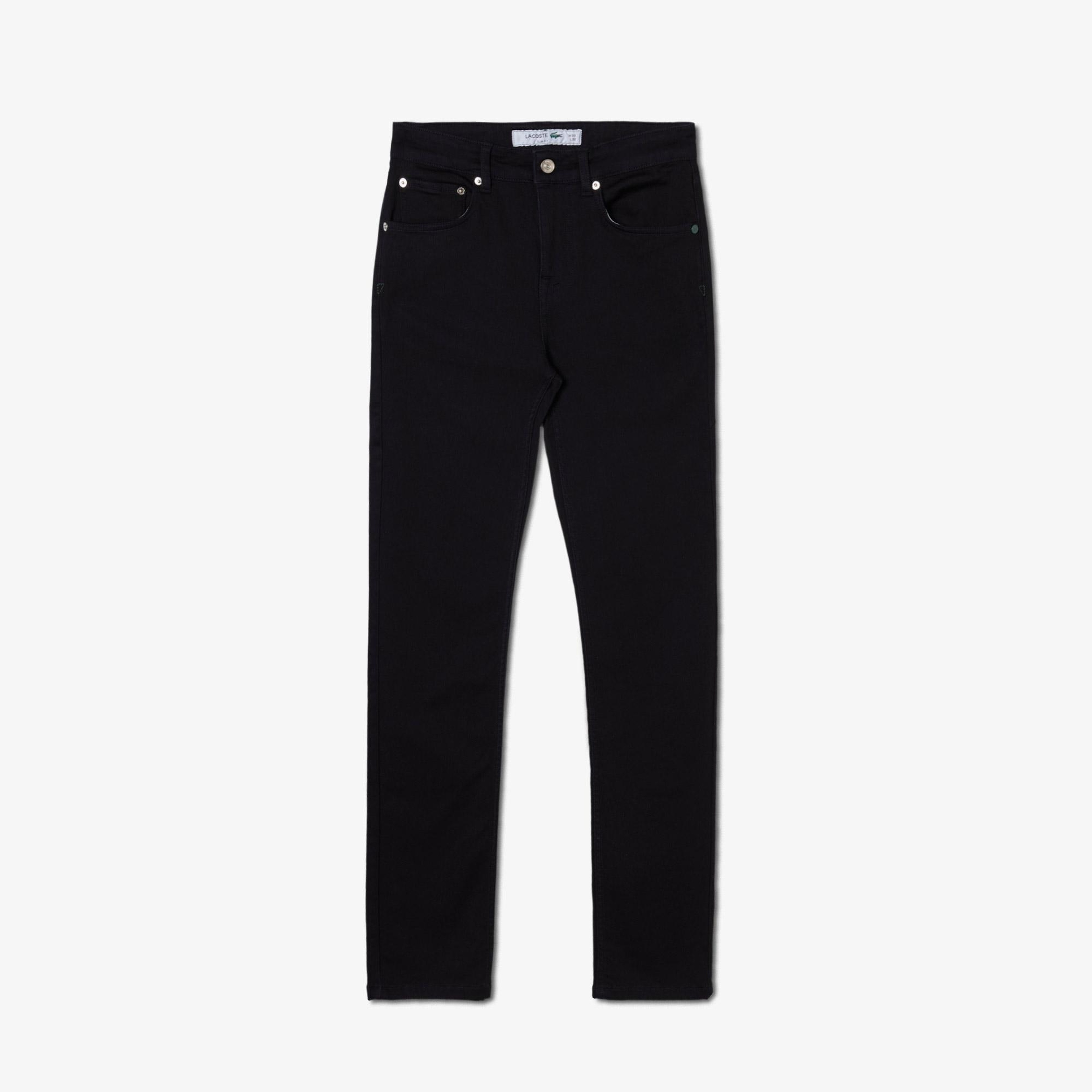 Erkek Slim Fit Denim Lacivert Pantolon