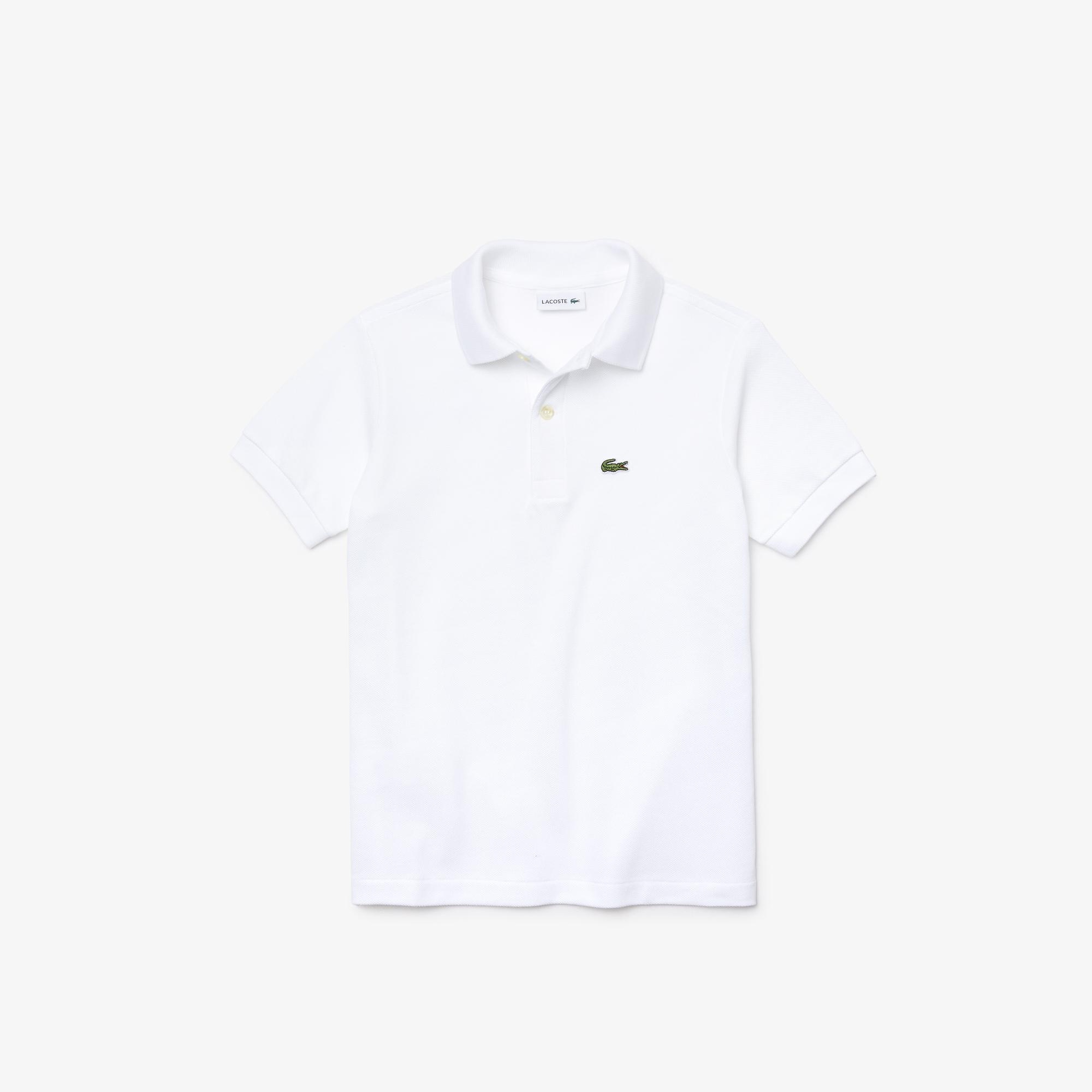 Çocuk Regular Fit Beyaz Polo