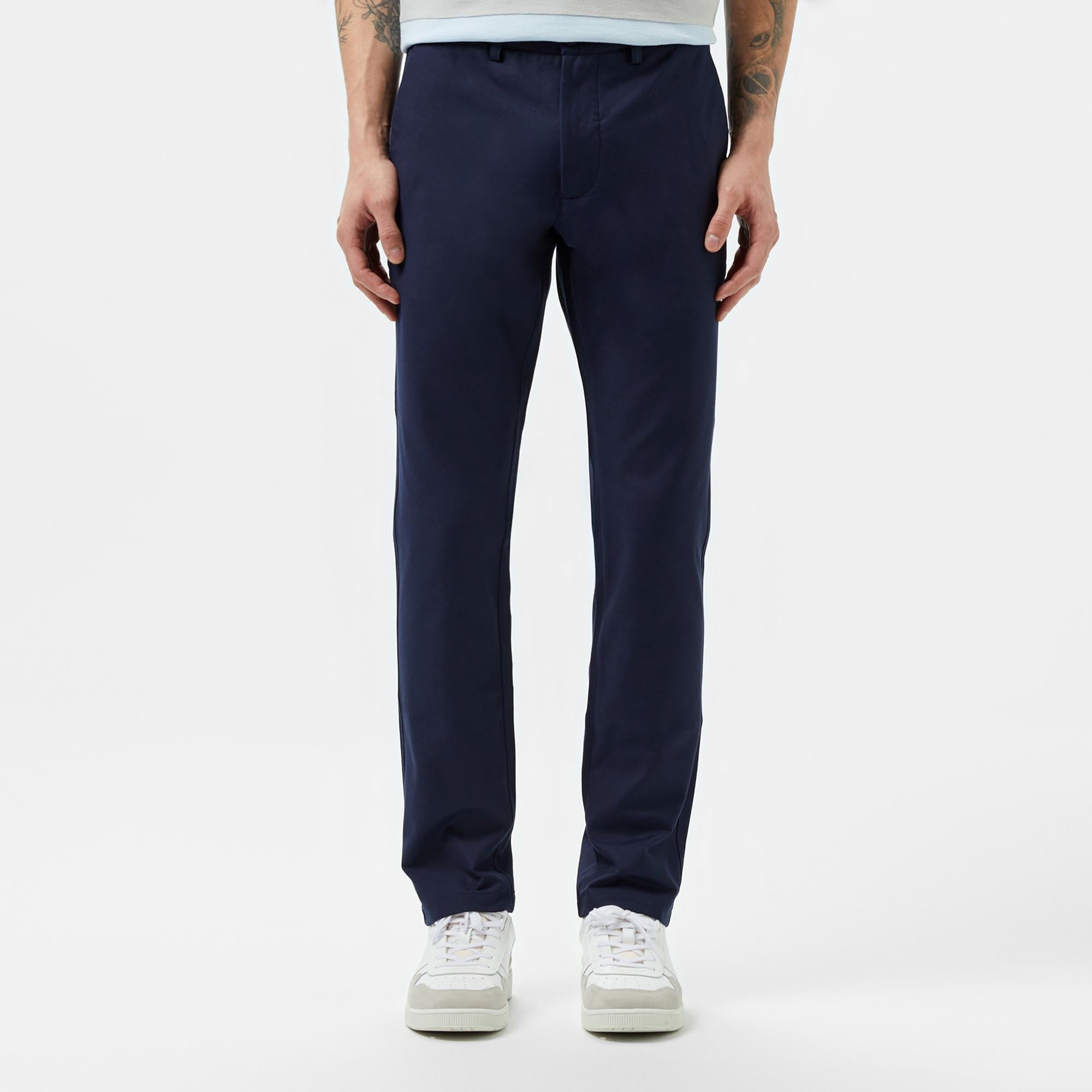 Erkek Slim Fit Lacivert Pantolon