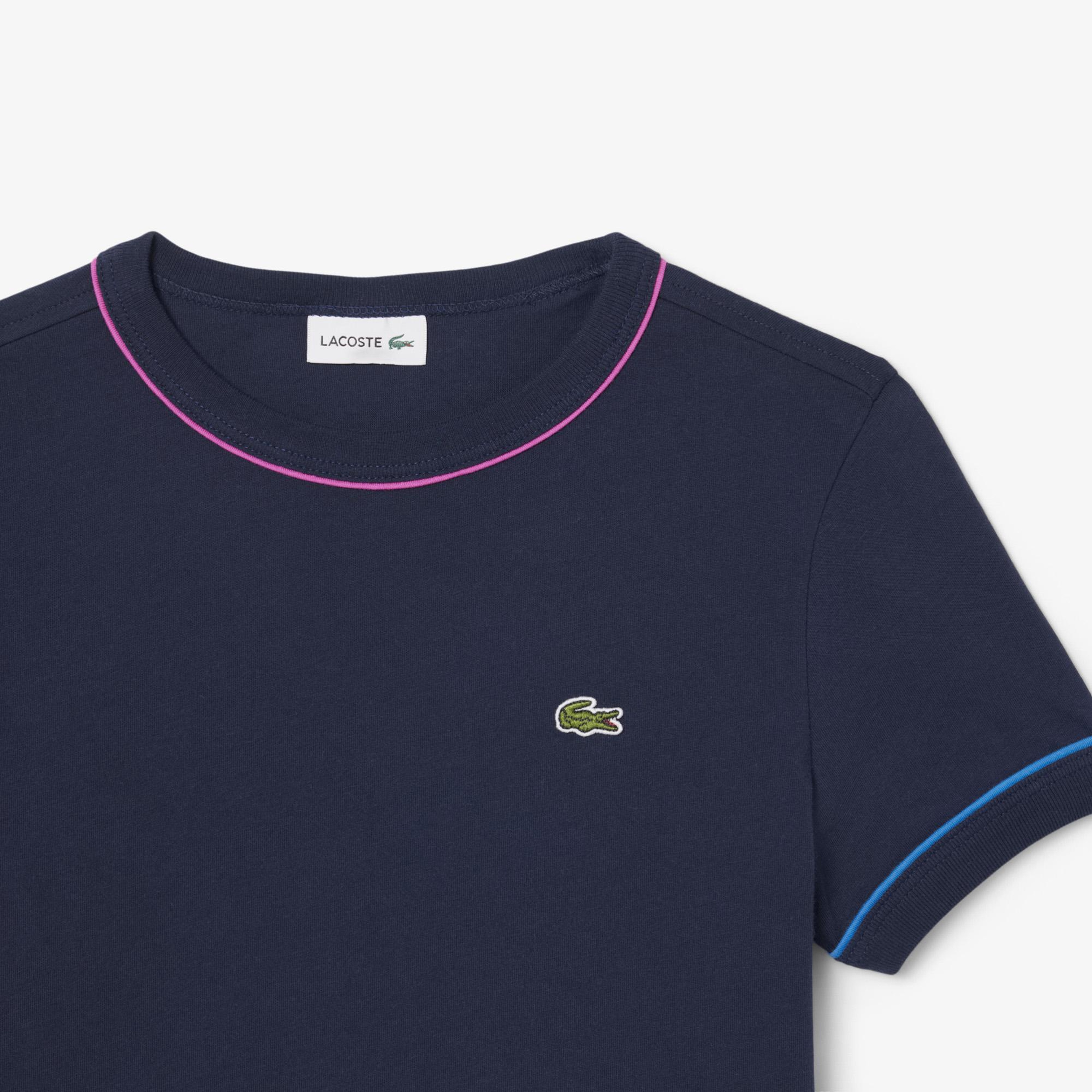Çocuk Bisiklet Yaka Lacivert T-Shirt