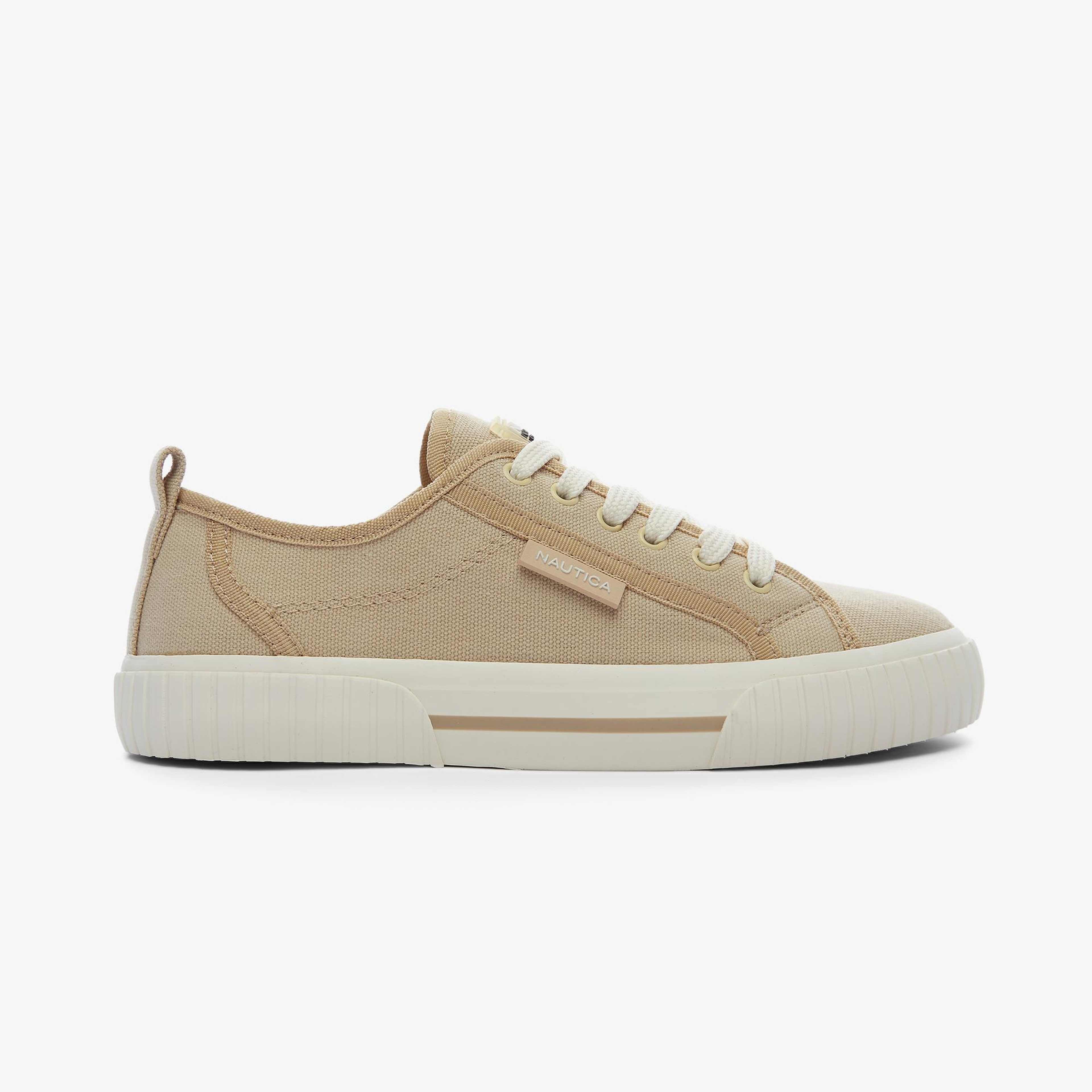 Nautica Kadın Kırık Beyaz Sneaker