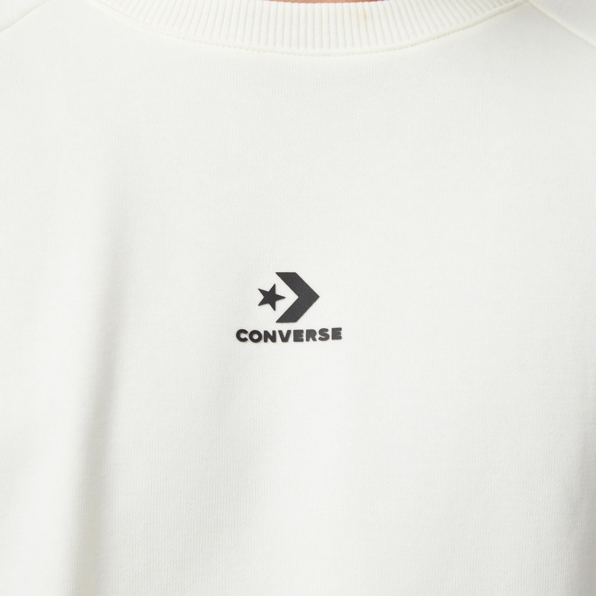 Converse Erkek Krem Sweatshirt