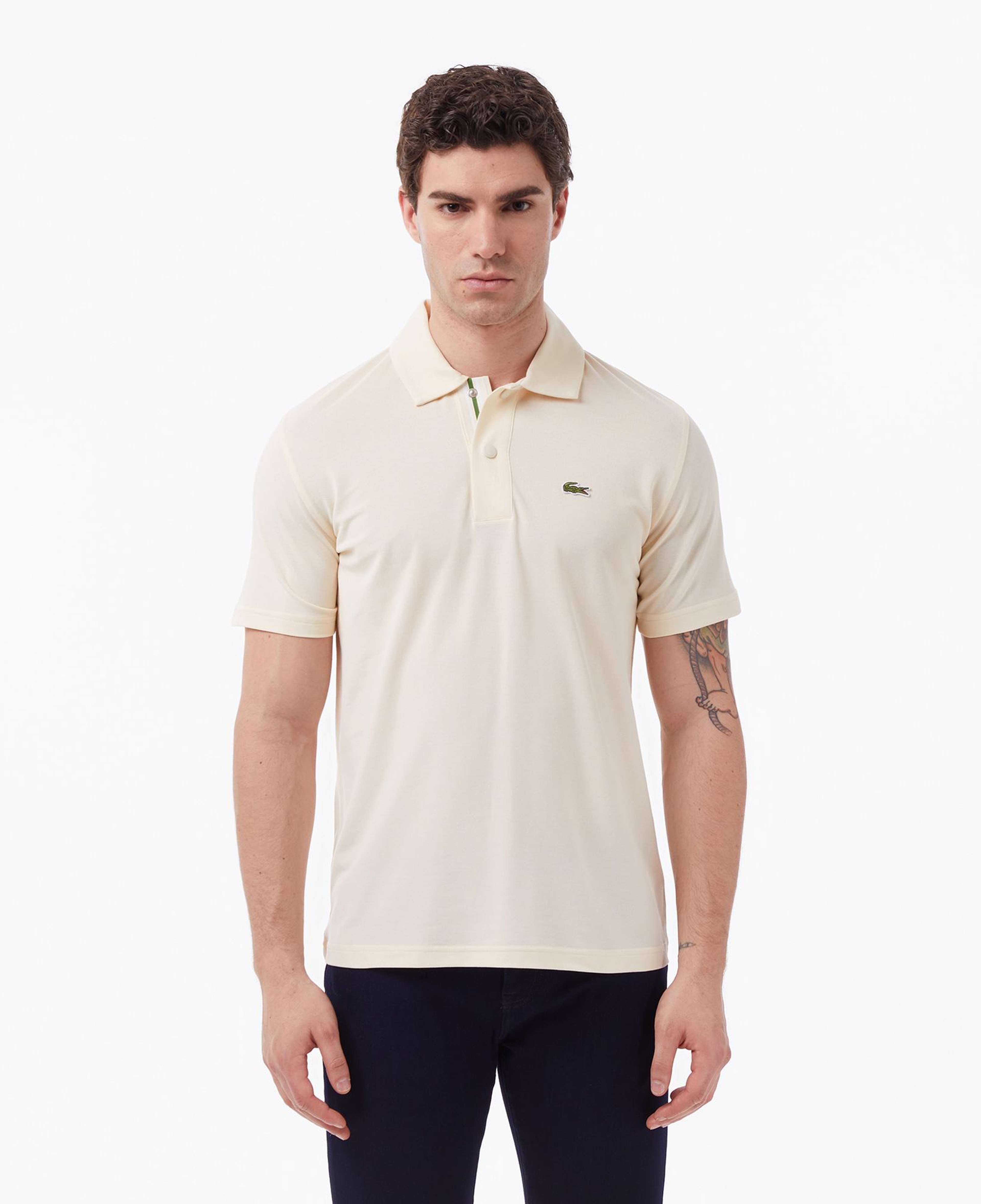 Erkek Regular Fit Krem Polo