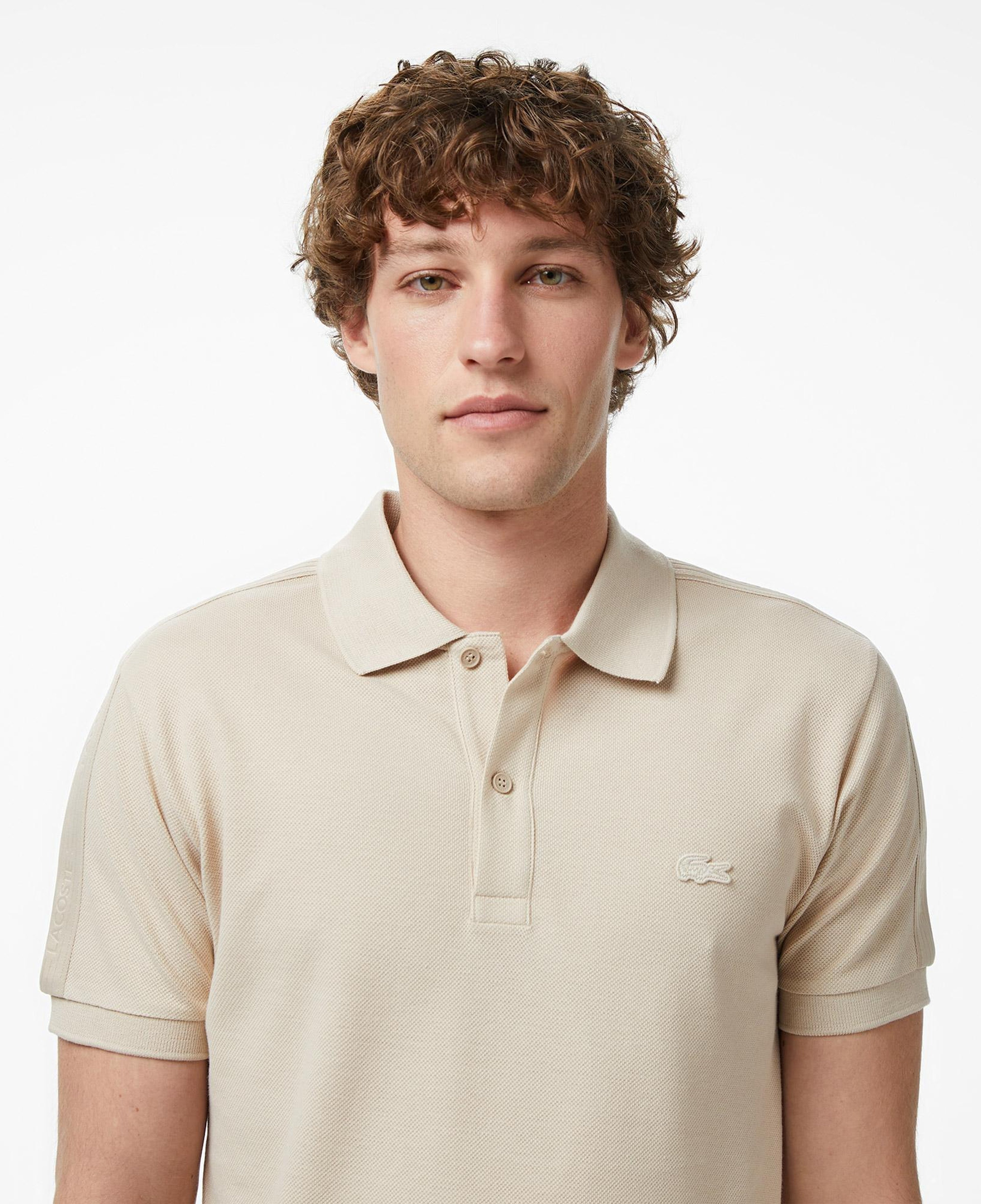 Erkek Regular Fit Bej Polo