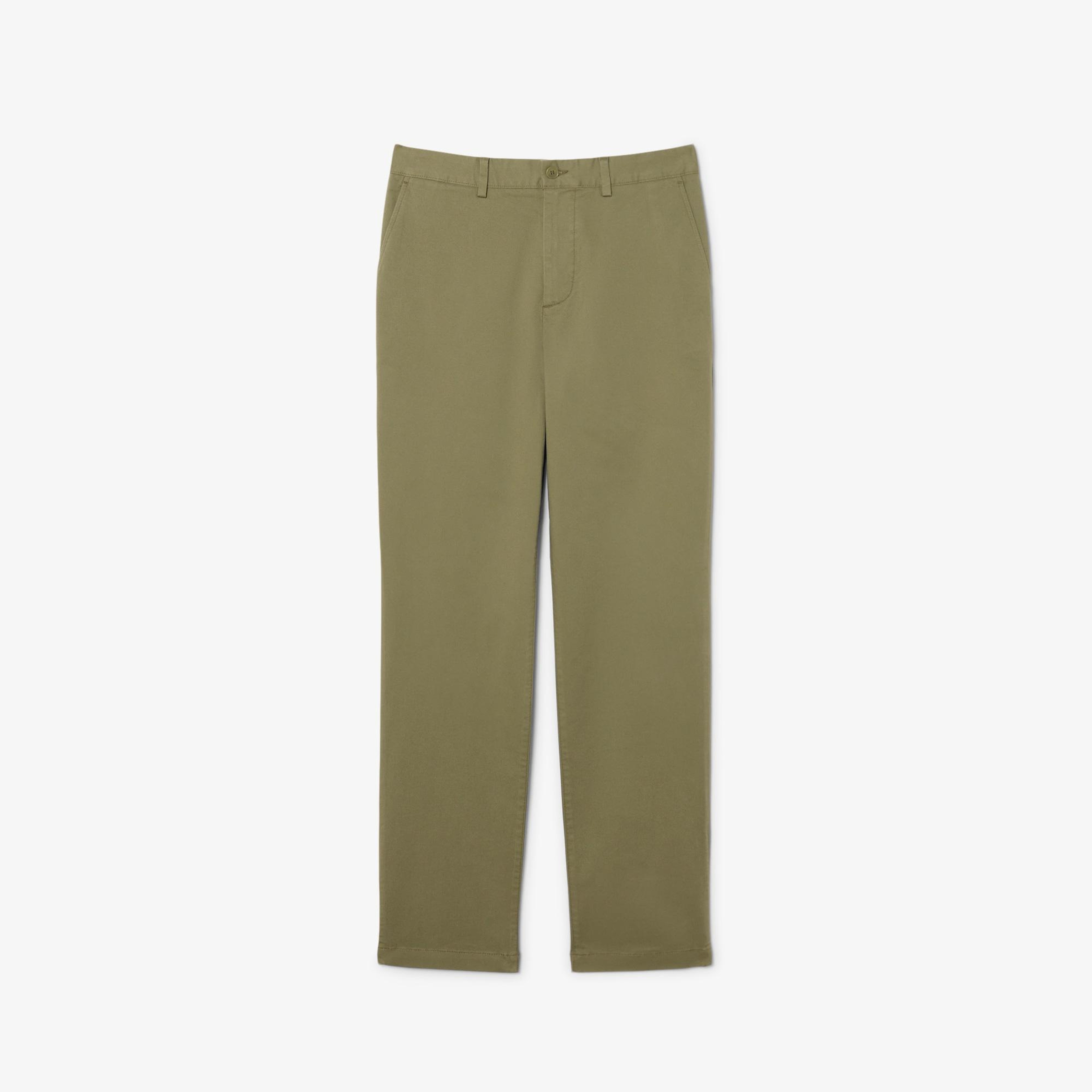 Erkek Regular Fit Haki Pantolon