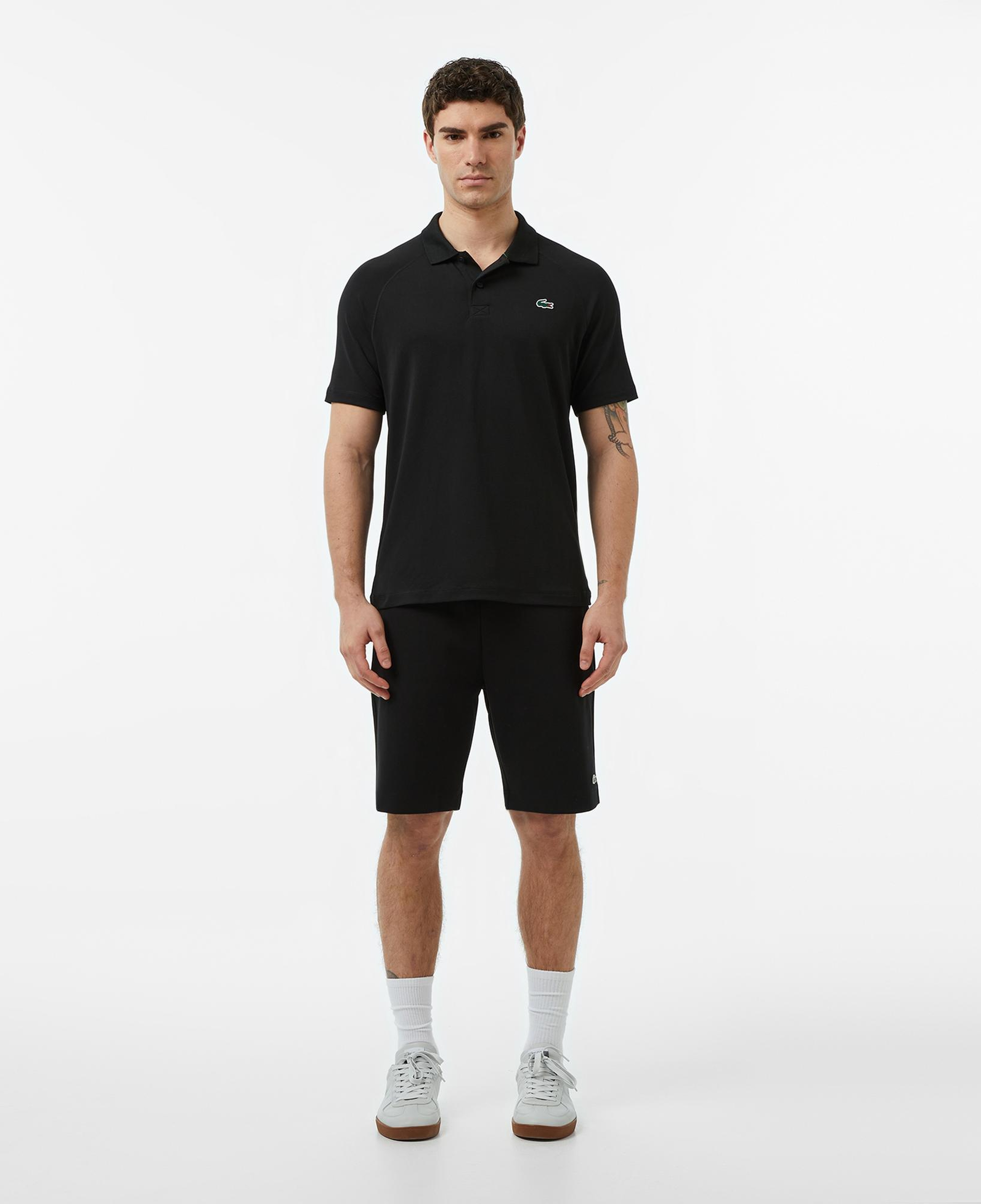Erkek Regular Fit Siyah Şort