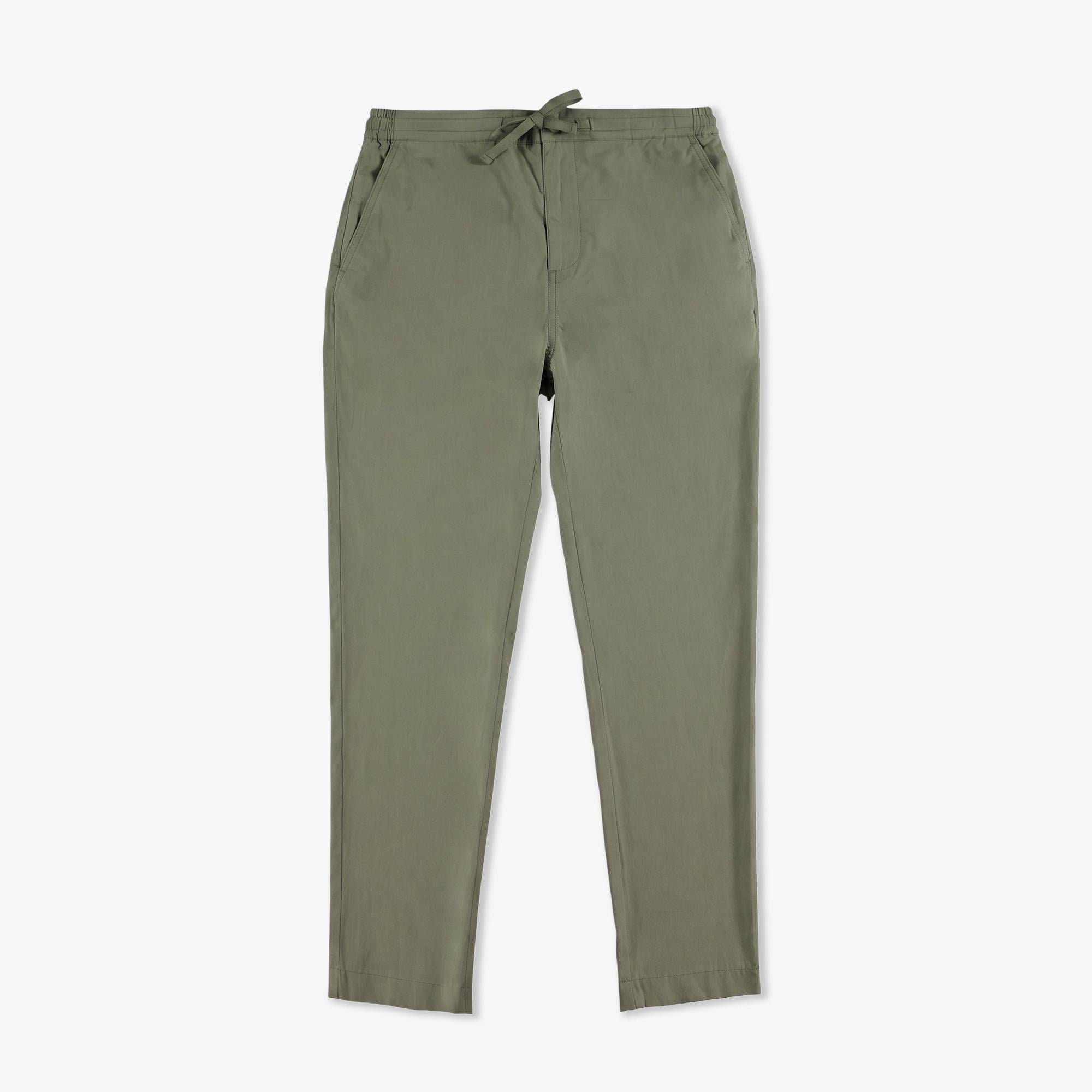Erkek Regular Fit Haki Pantolon