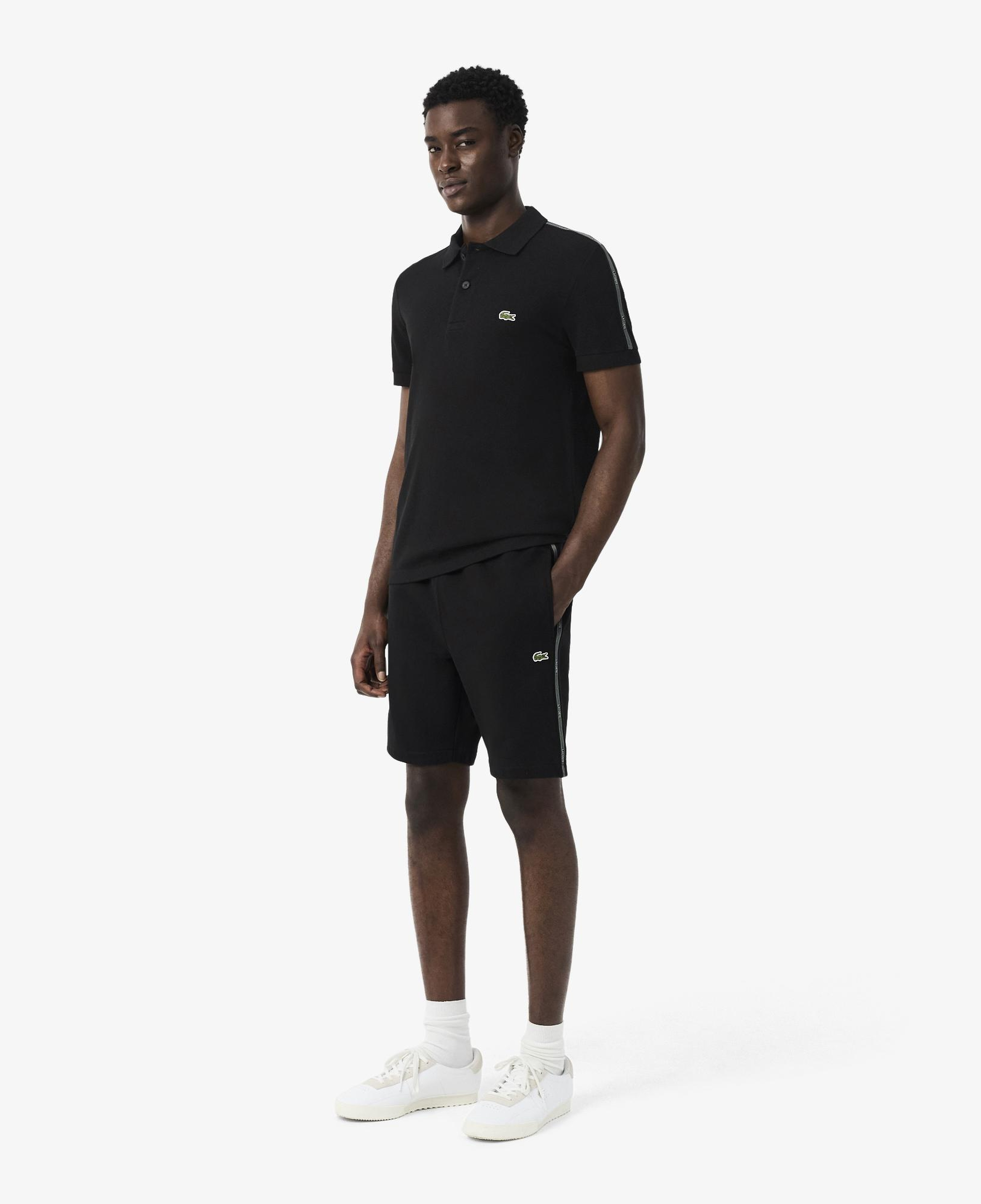 Erkek Regular Fit Siyah Şort