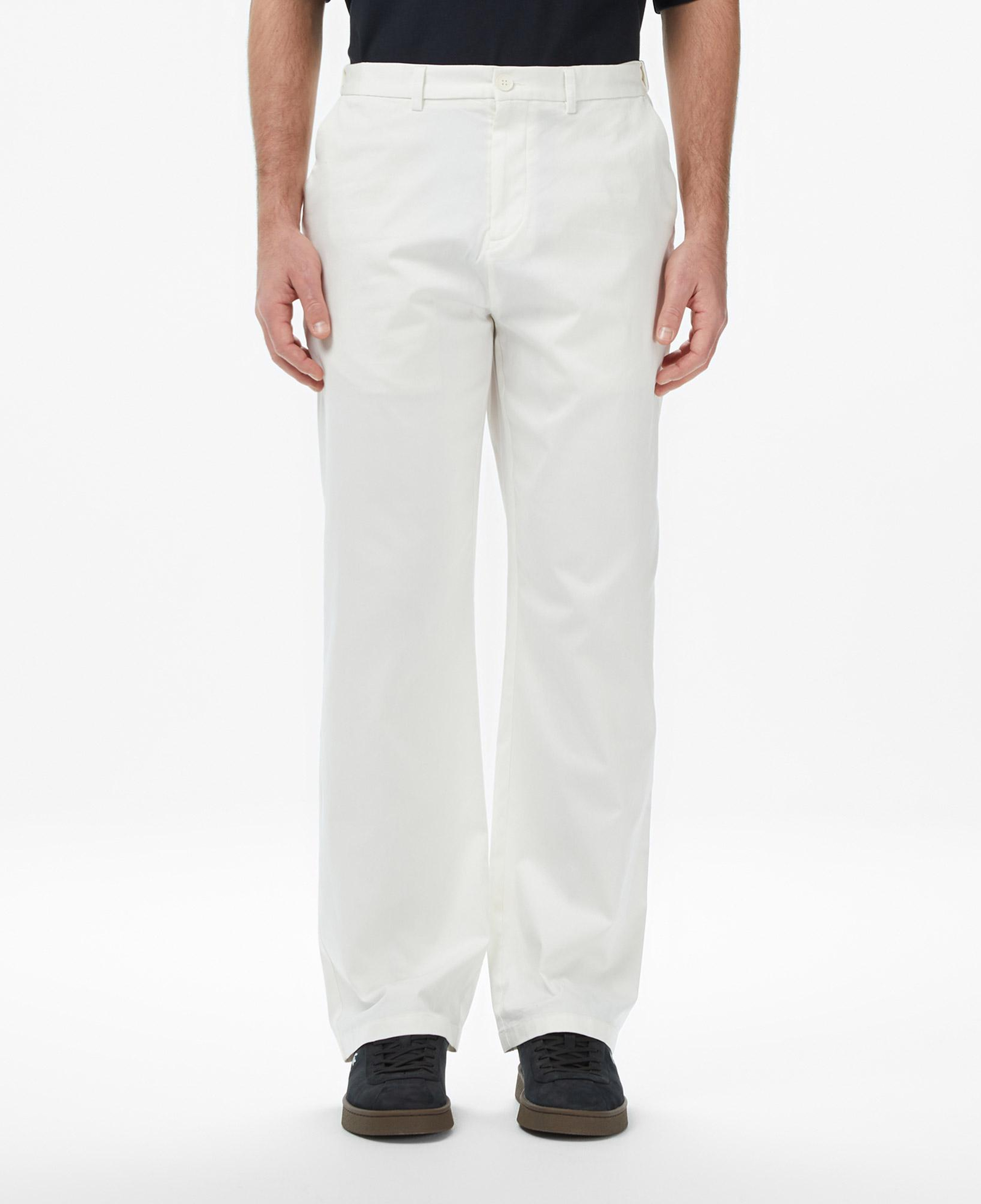 Erkek Regular Fit Krem Chino Pantolon