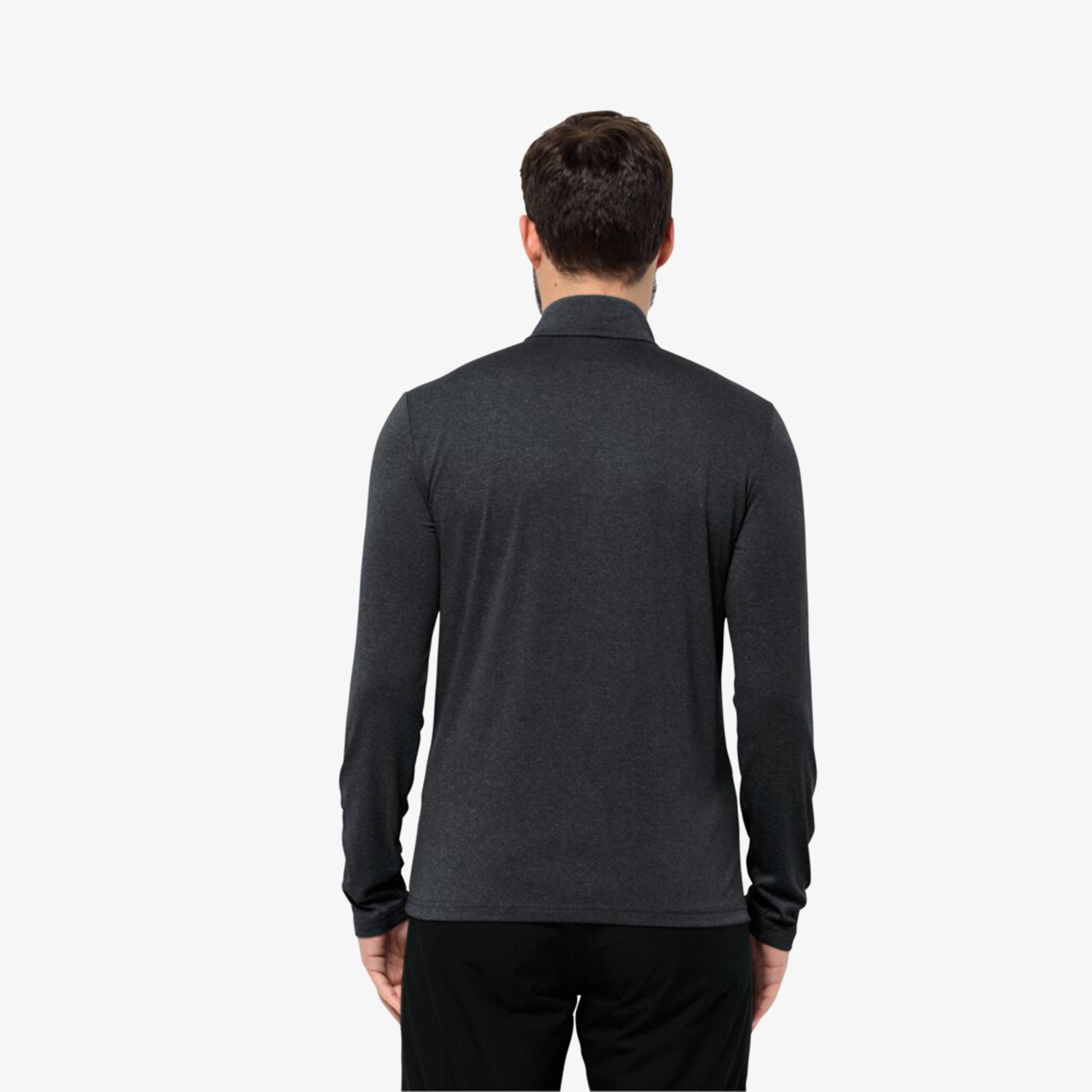 Jack Wolfskin Sky Thermal Erkek Gri Outdoor Polar