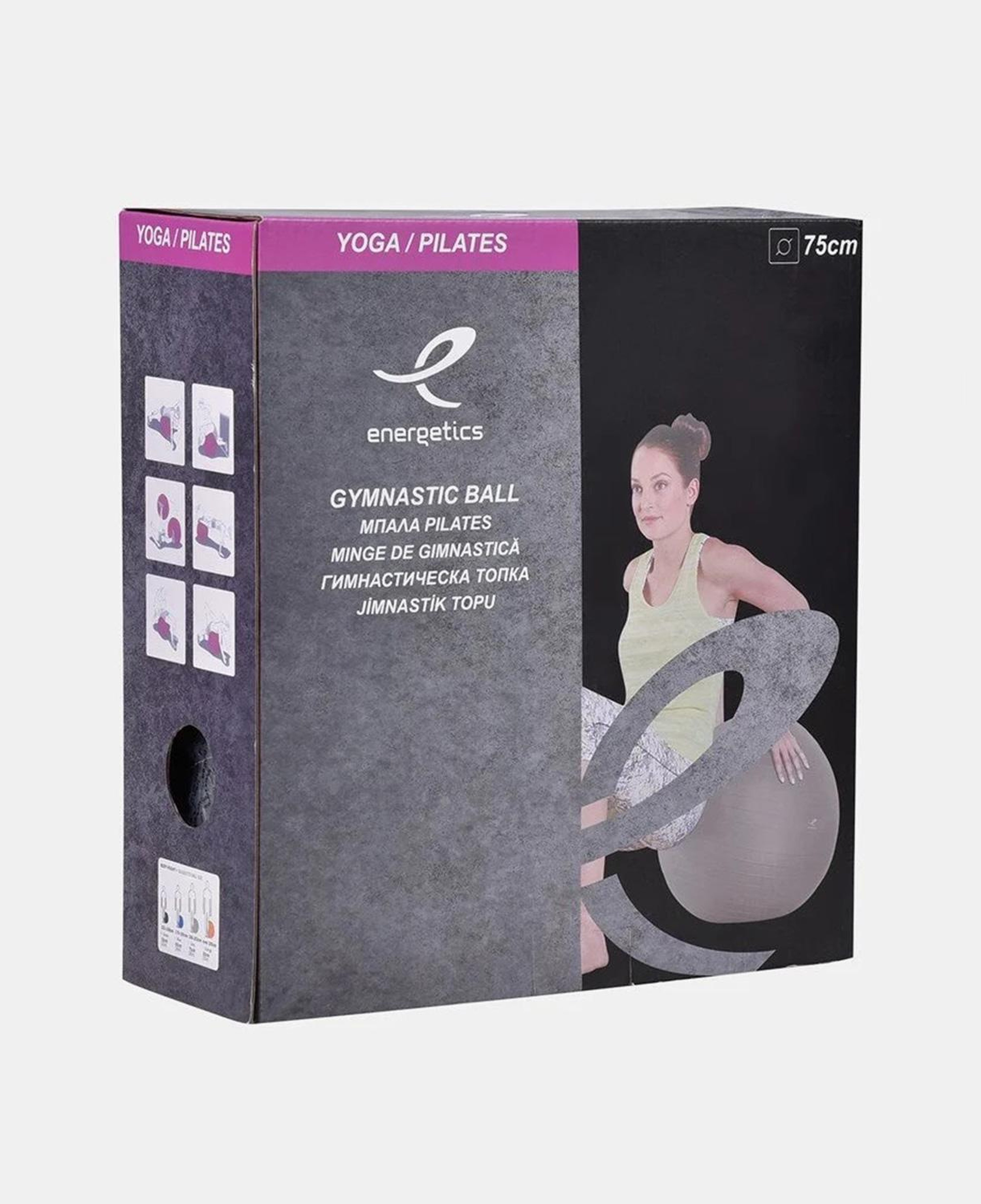 Energetics Gri Pilates Topu 65cm