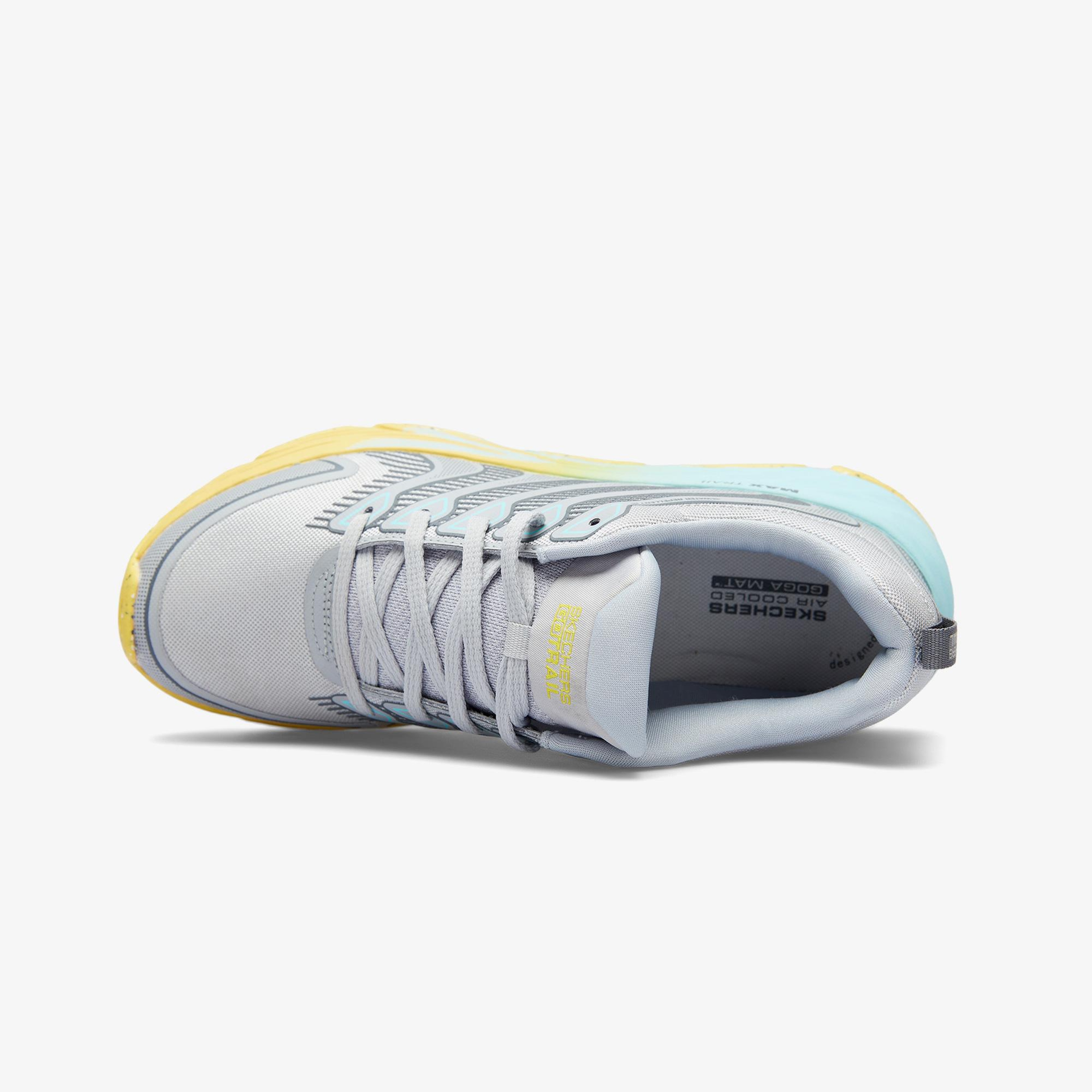 Skechers Max Cushioning Elite Trail Kadın Gri Outdoor Ayakkabı
