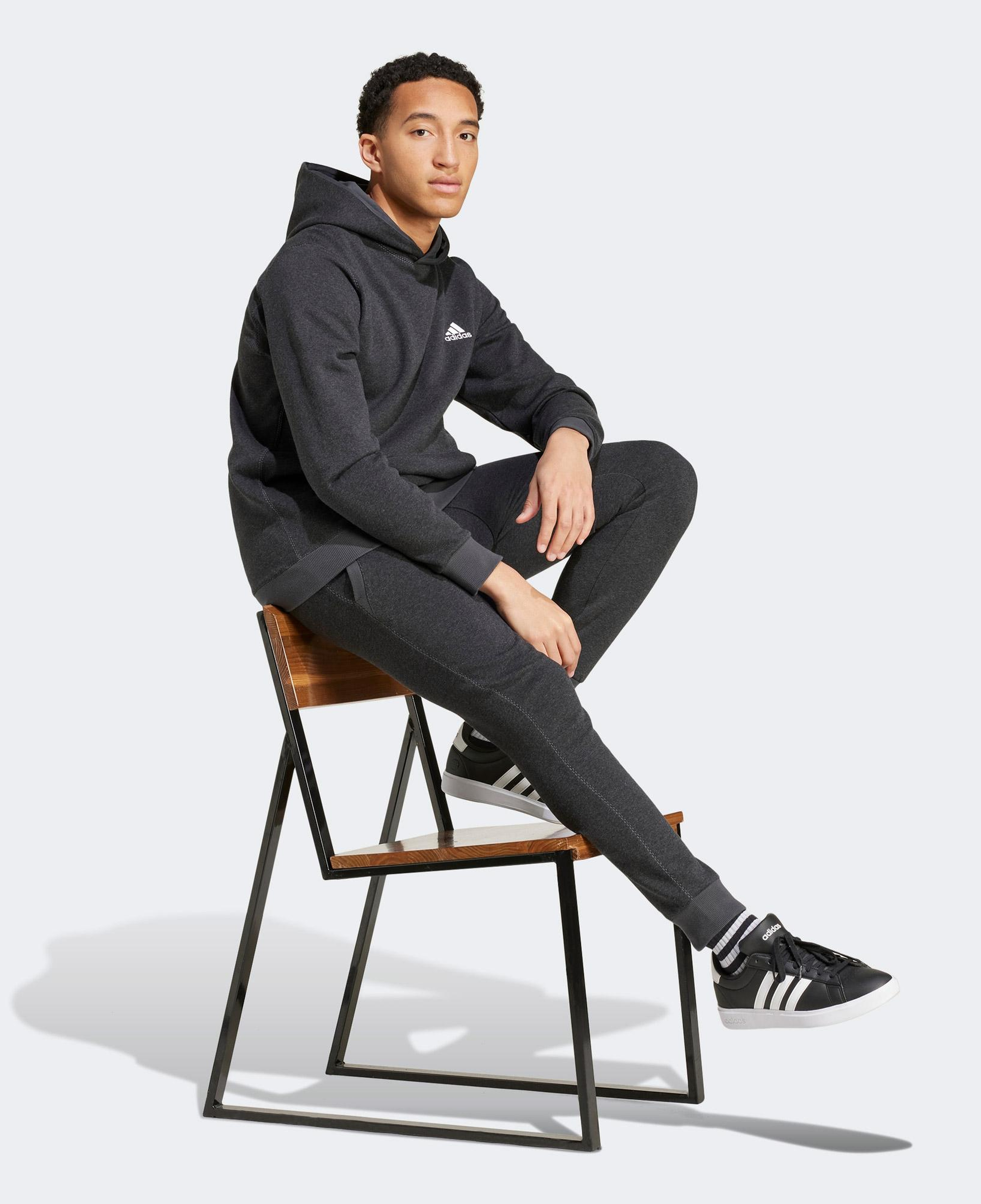 adidas MEL Erkek Siyah Günlük Sweatshirt