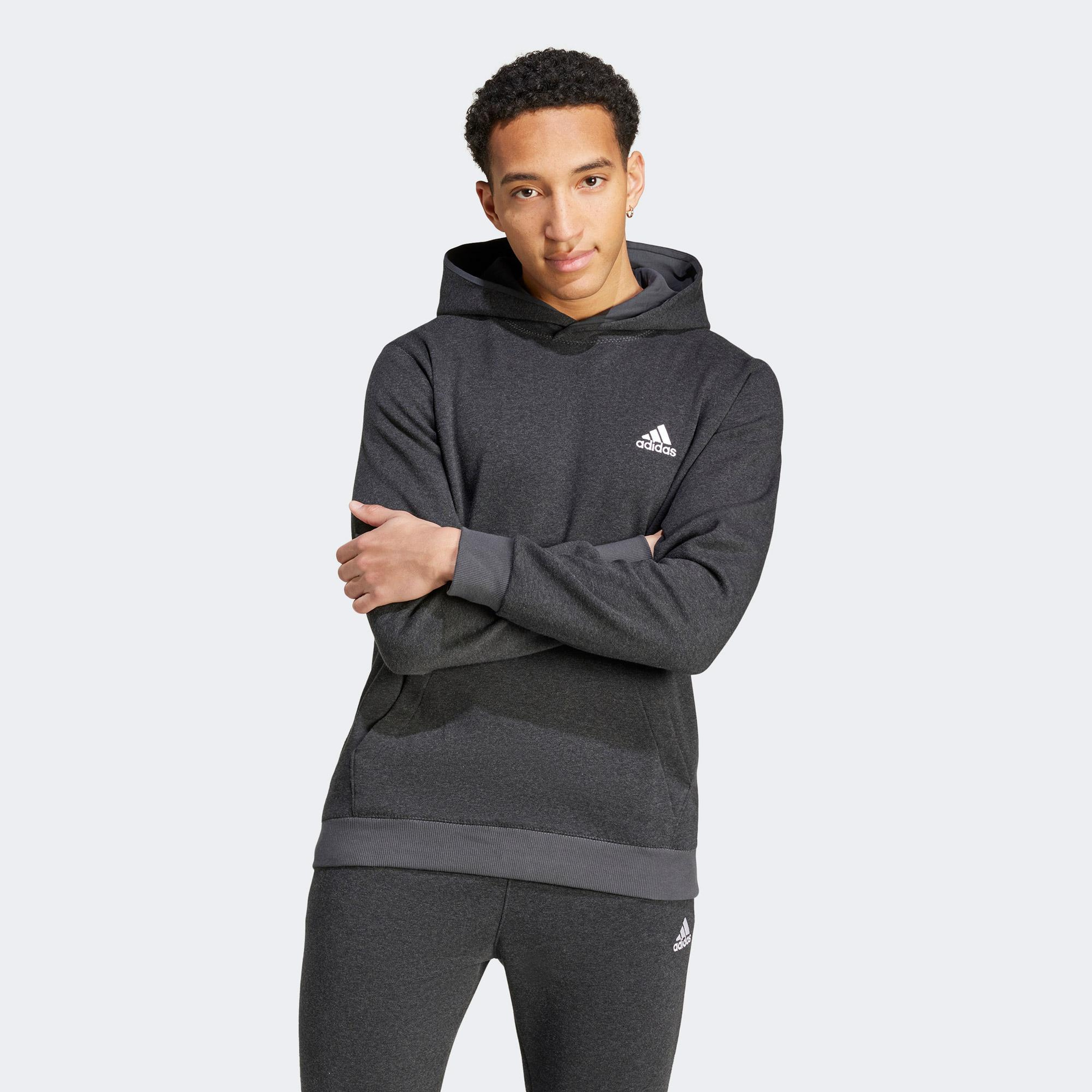 adidas MEL Erkek Siyah Günlük Sweatshirt