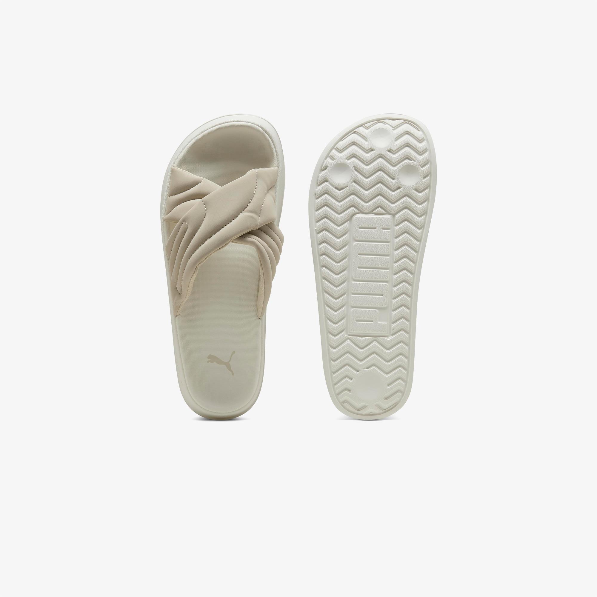 Puma Leadcat Platform Kadın Krem Terlik