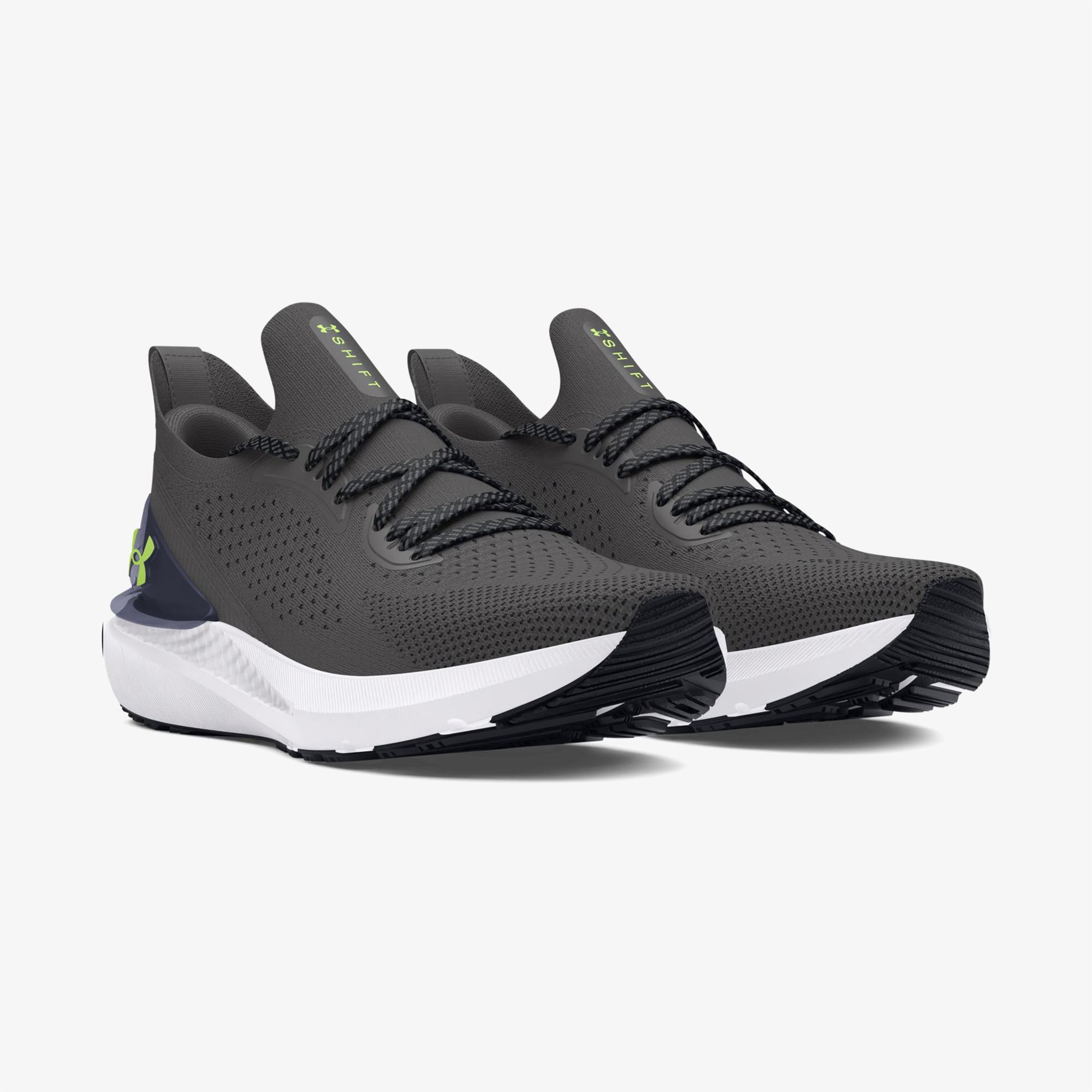Under Armour Shift Running Erkek Gri Koşu Ayakkabısı