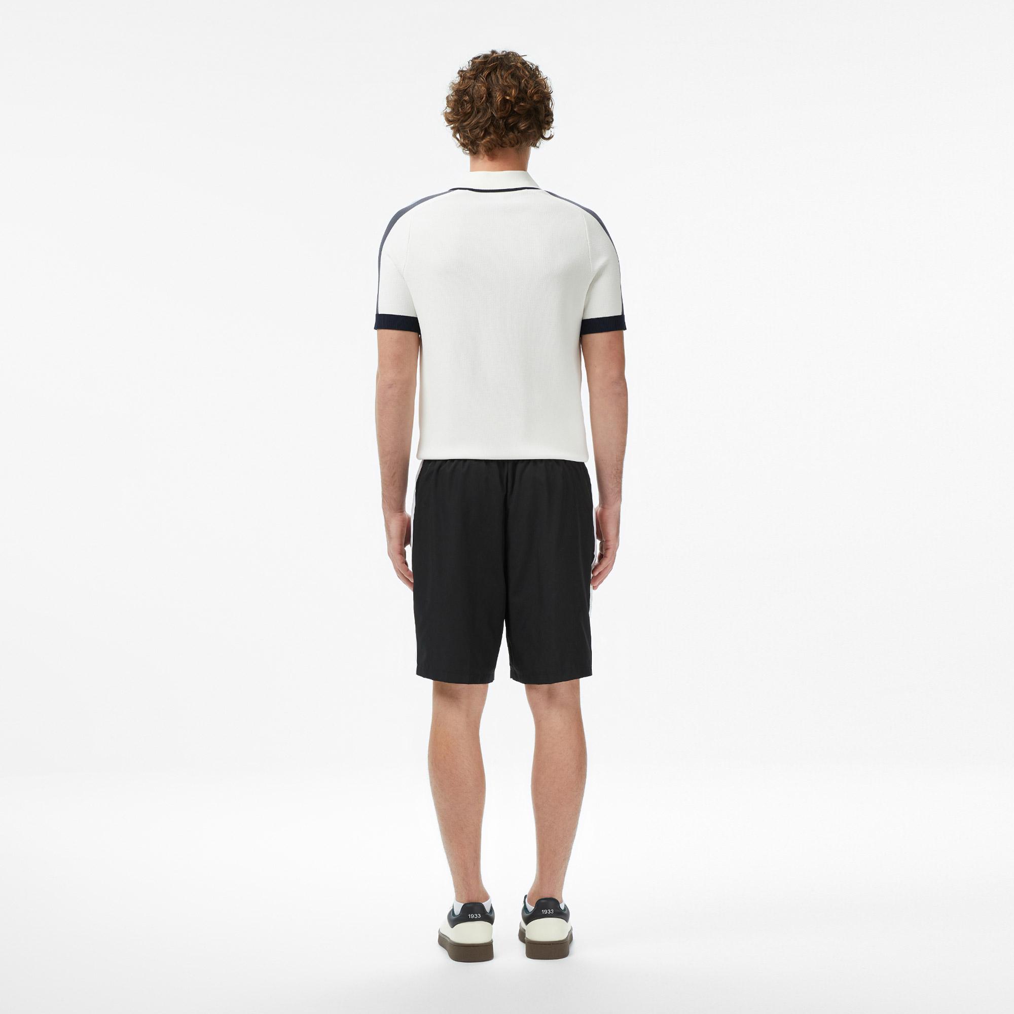 Erkek Regular Fit Siyah Şort