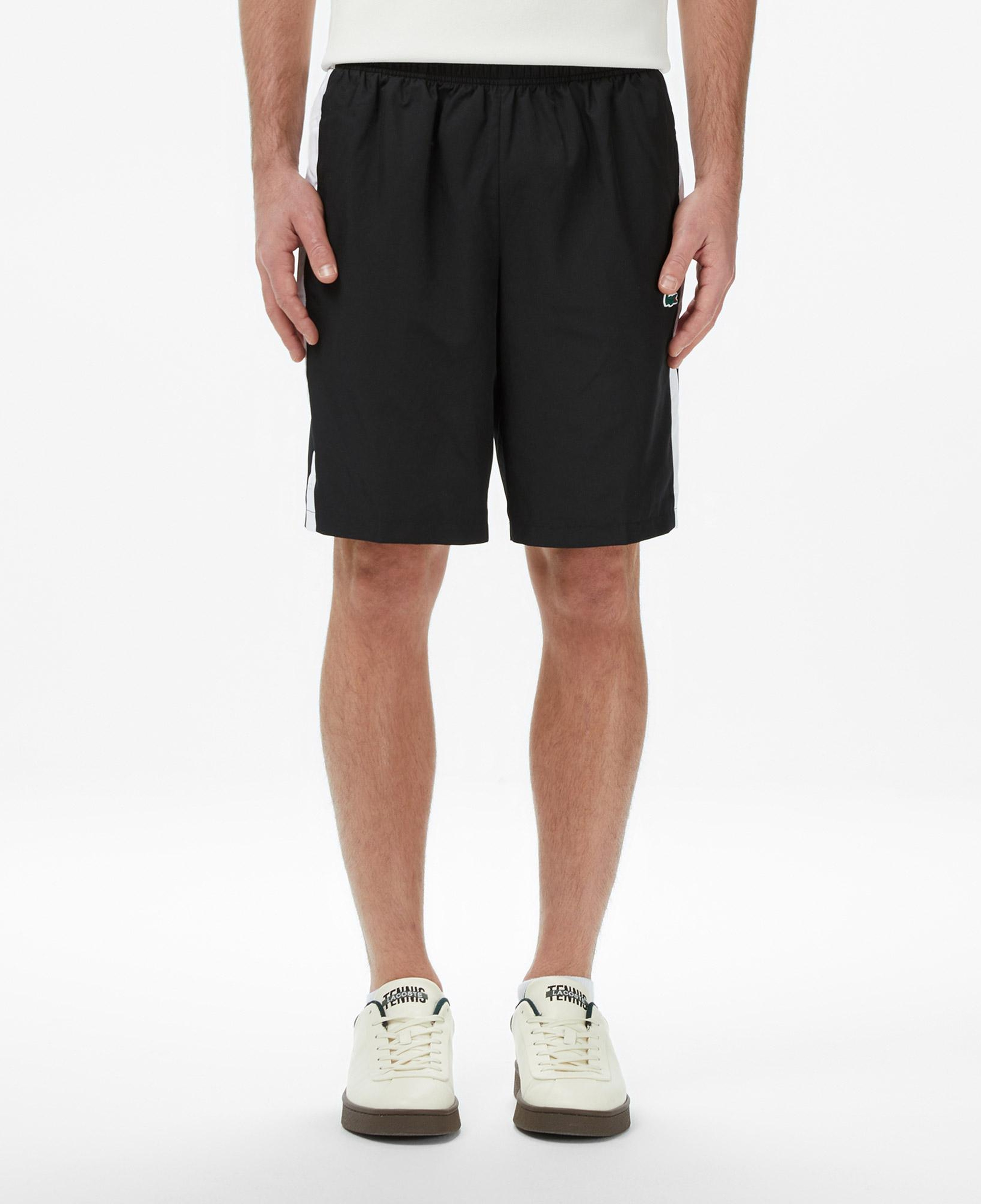 Erkek Regular Fit Siyah Şort