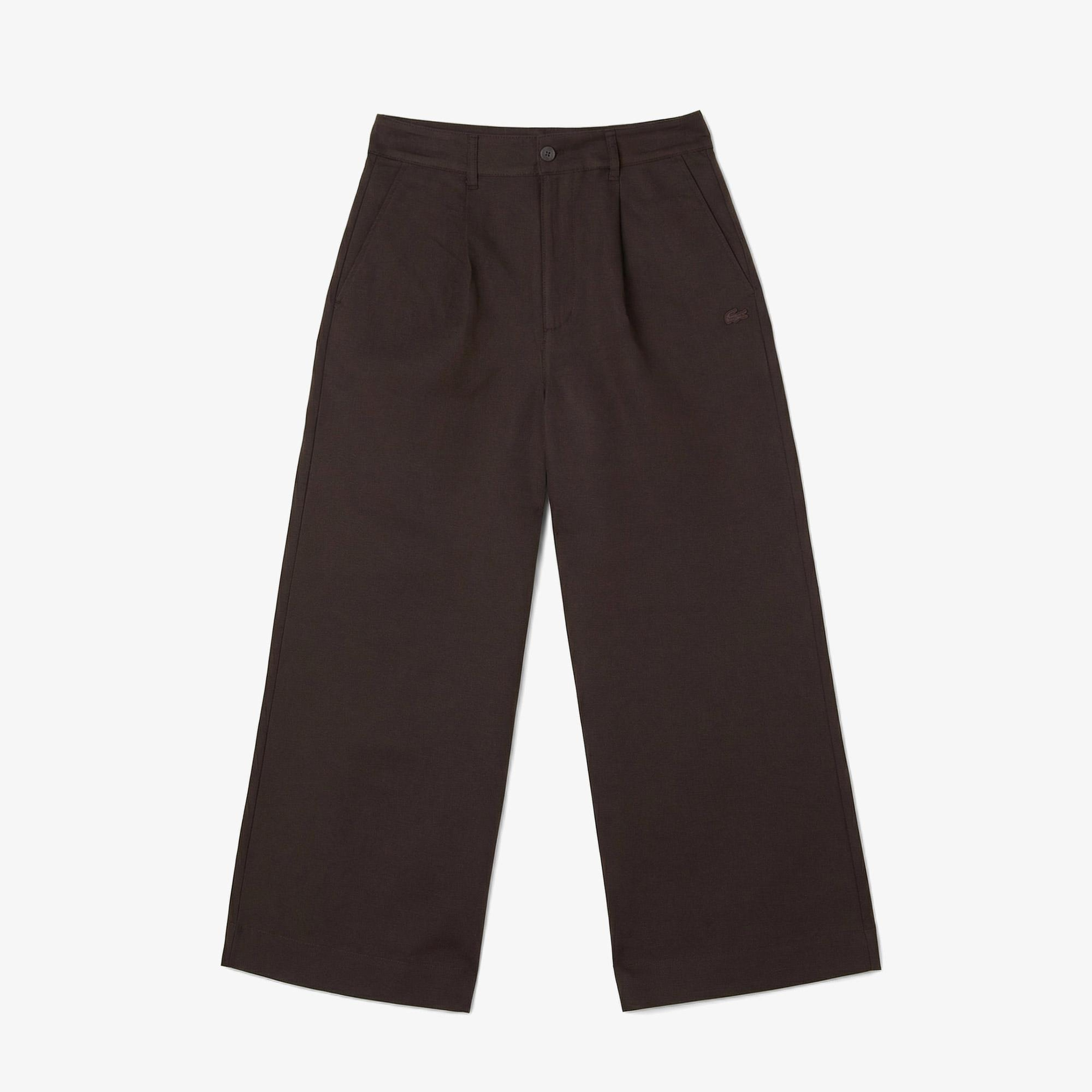 Kadın Relaxed Fit Kahverengi Pantolon