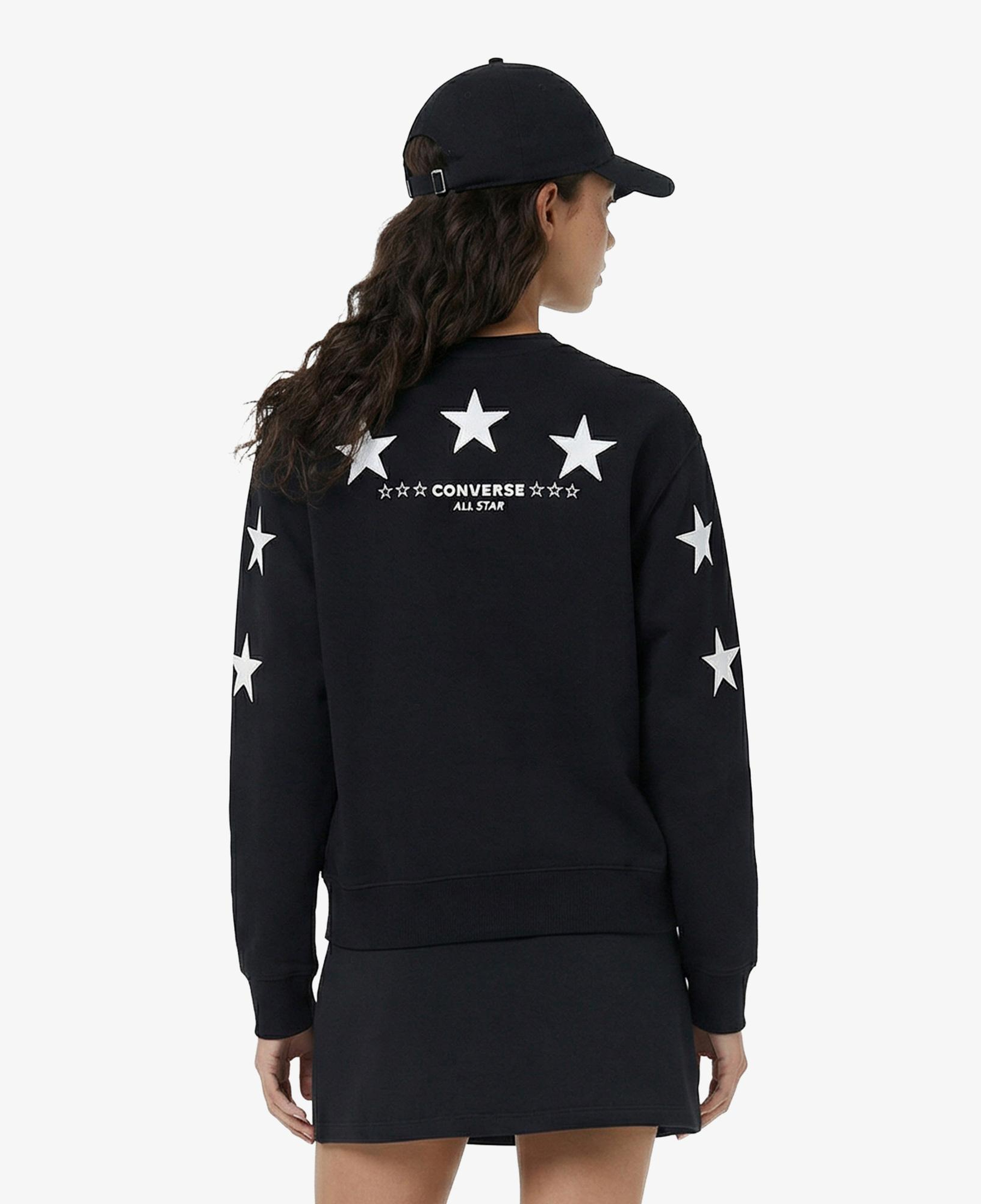 Converse Kadın Siyah Sweatshirt