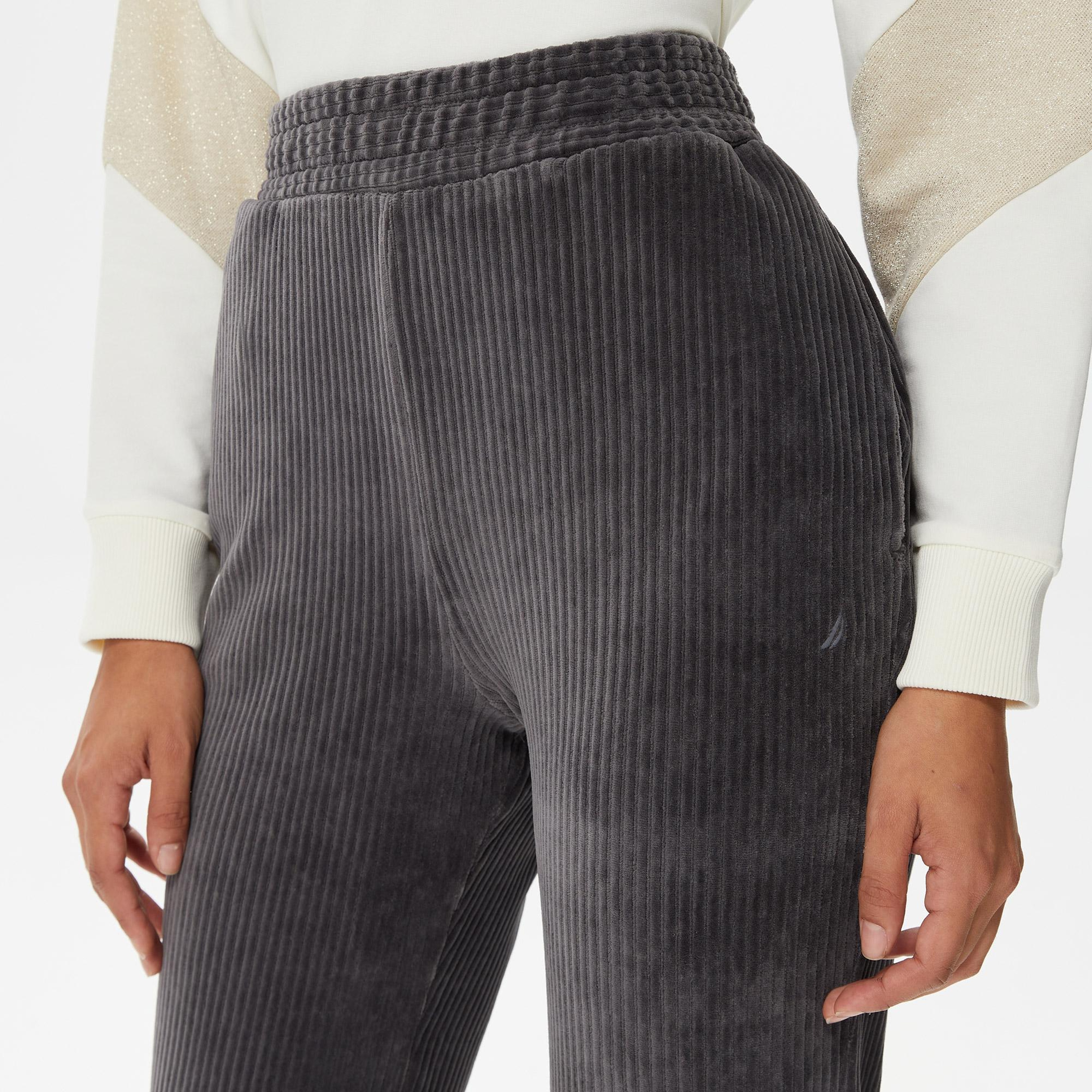 Nautica Kadın Gri Relaxed Fit Eşofman Altı