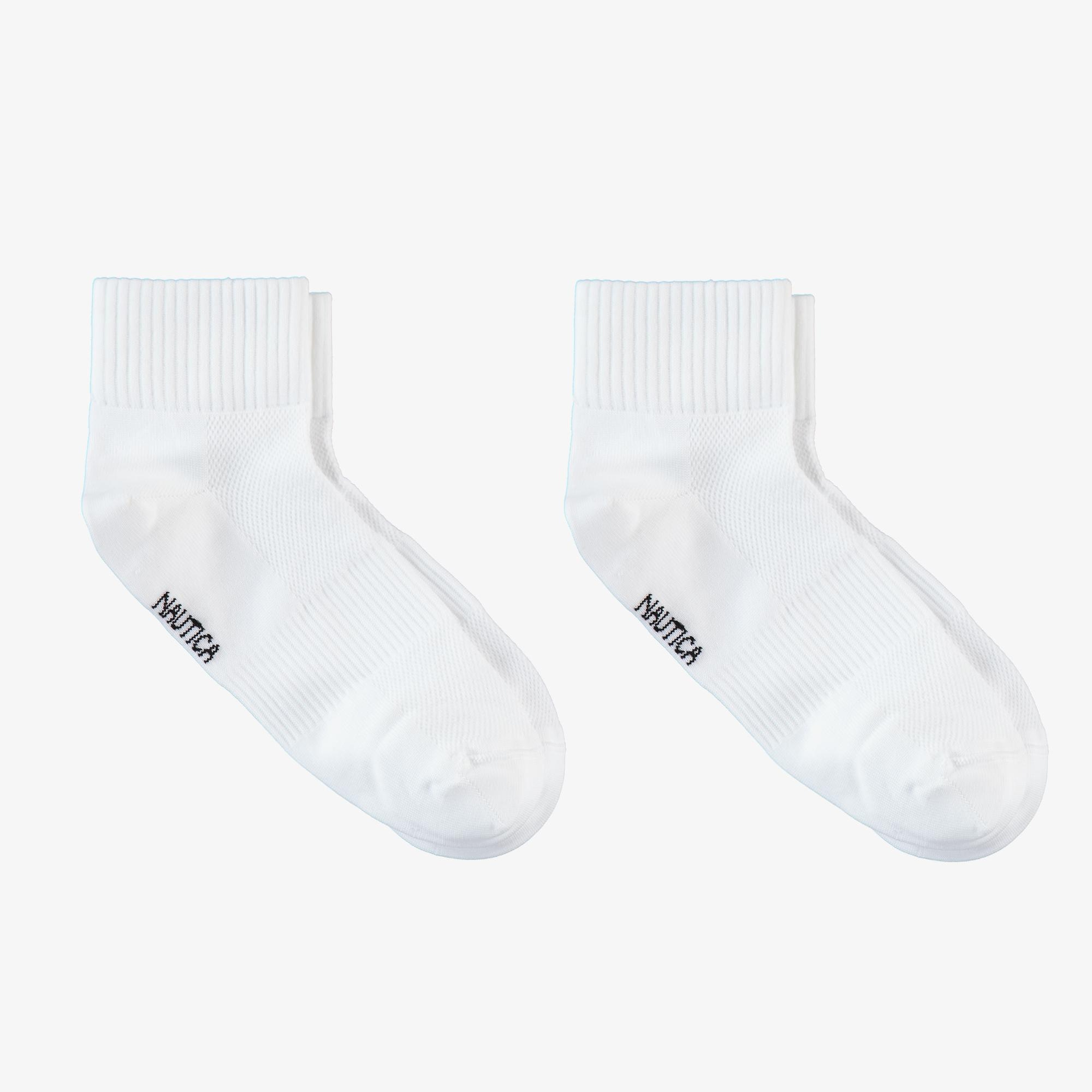 Nautica Unisex Beyaz Çorap