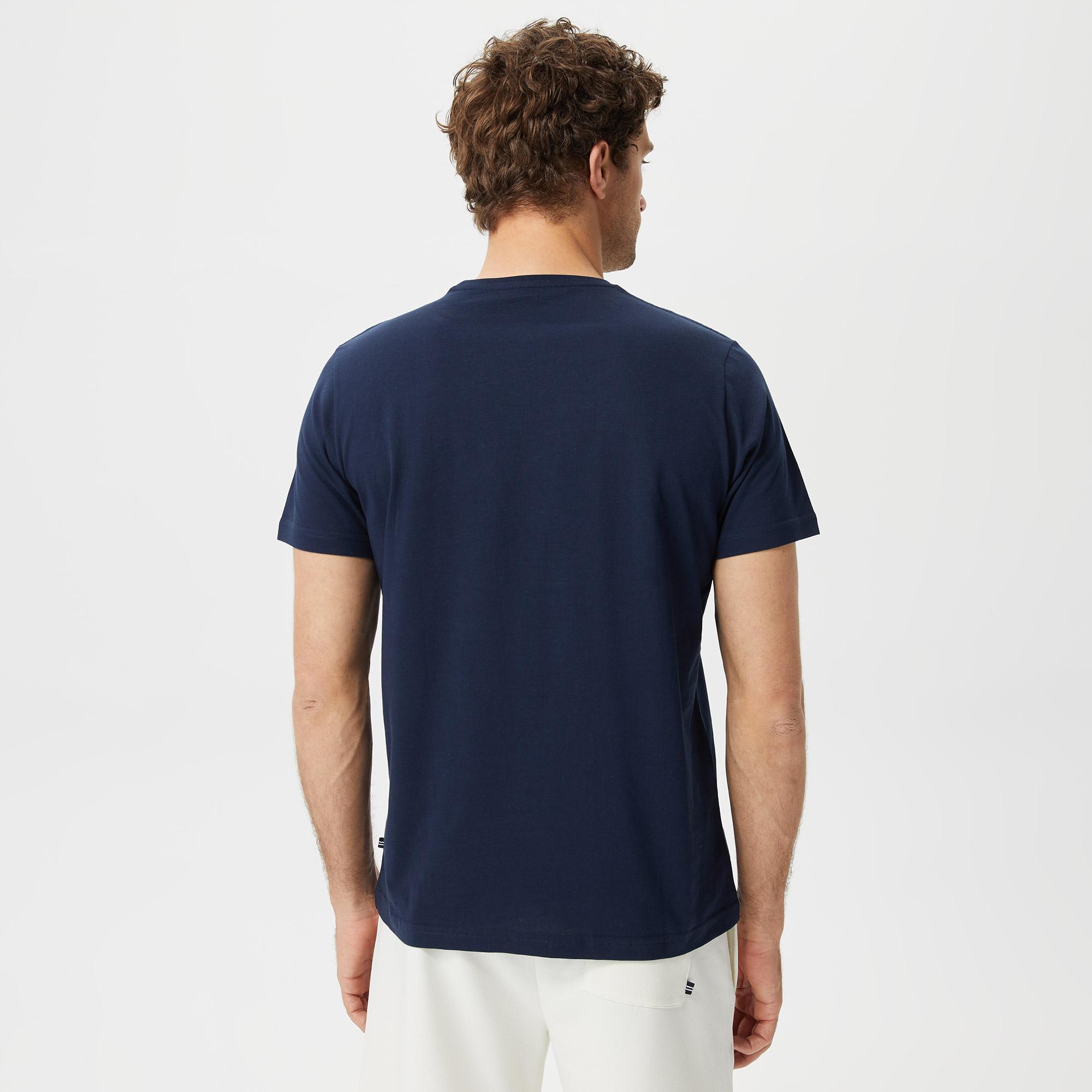Nautica Erkek Lacivert Kısa Kollu TShirt