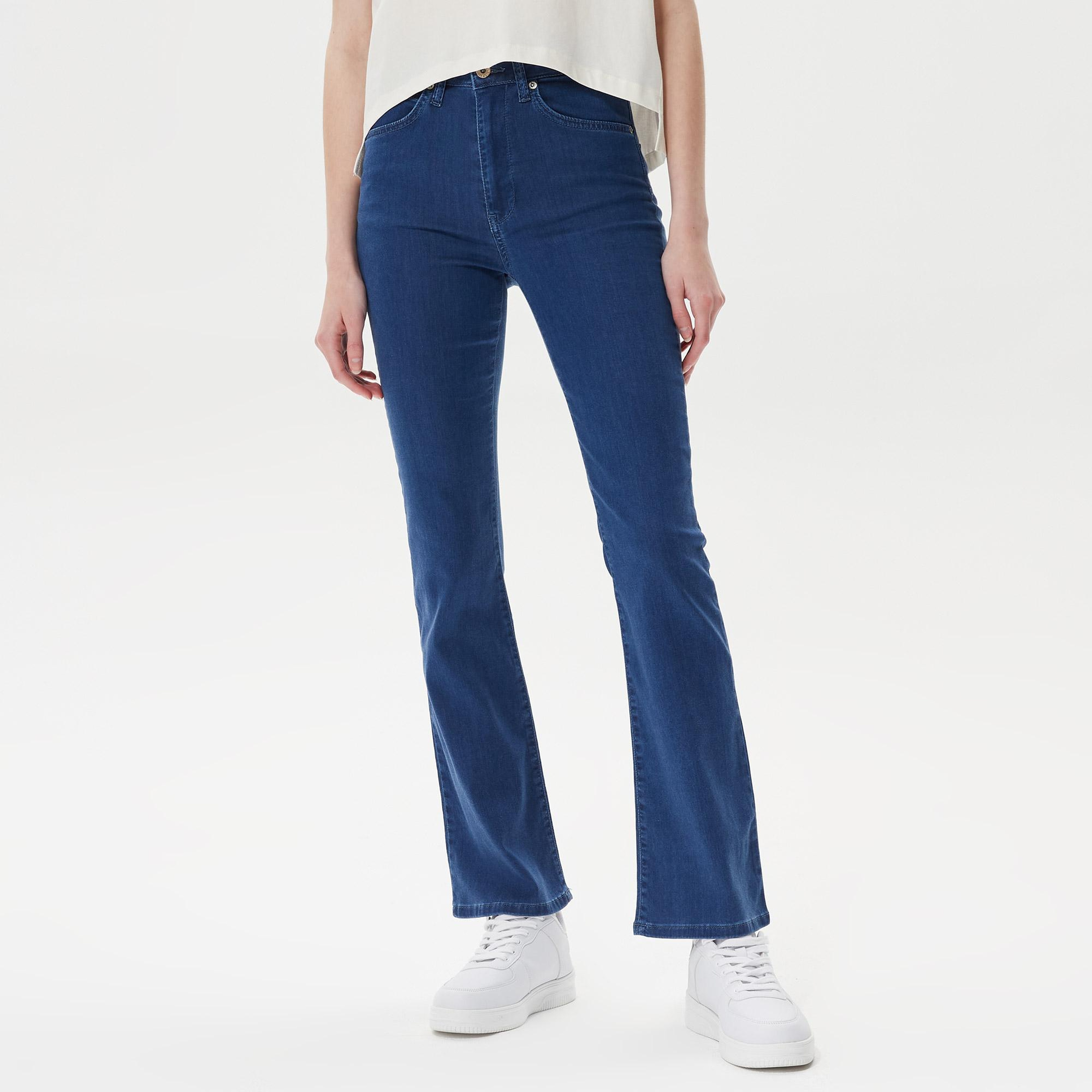 Nautica Kadın Lacivert Denim Pantolon