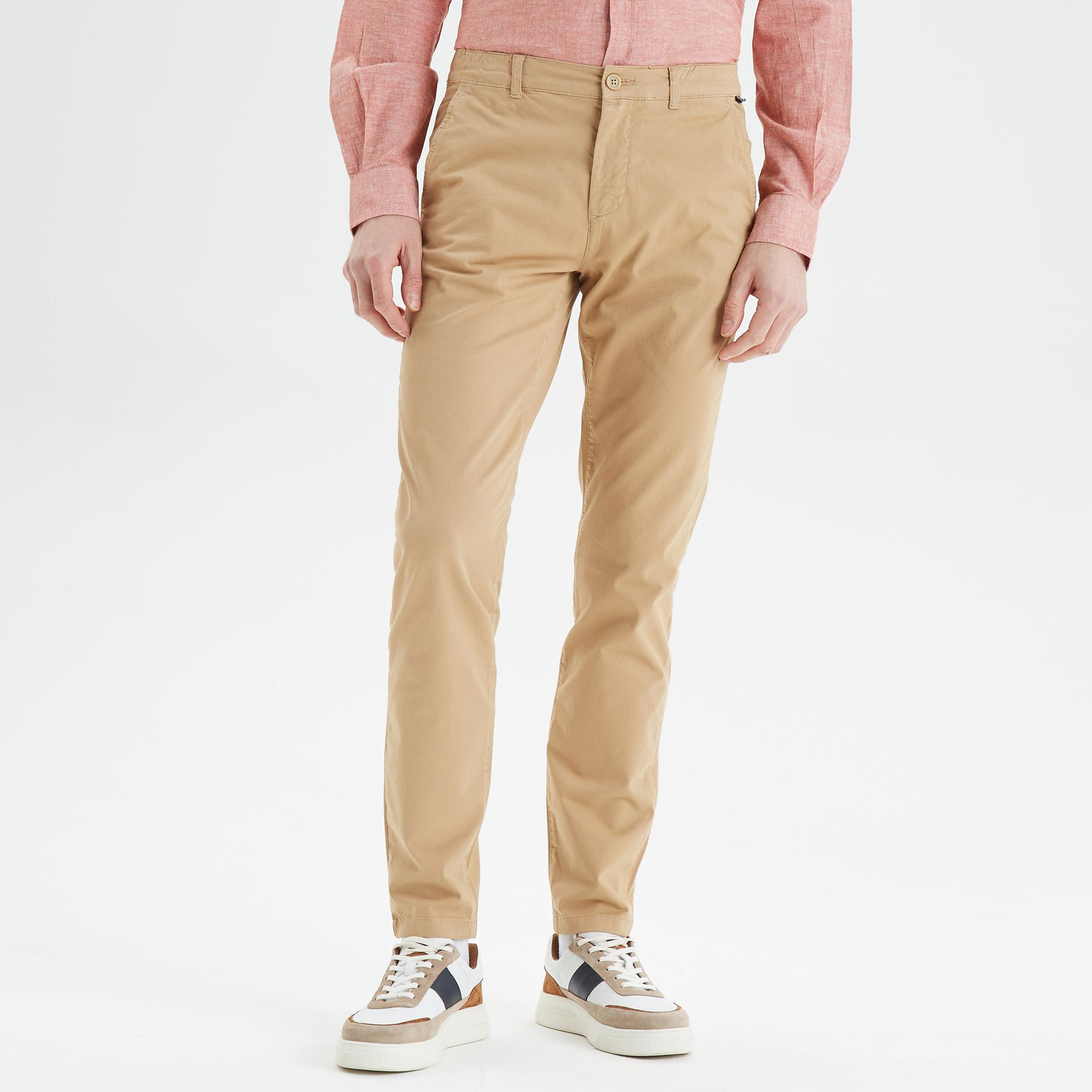 Nautica Erkek Bej Pantolon