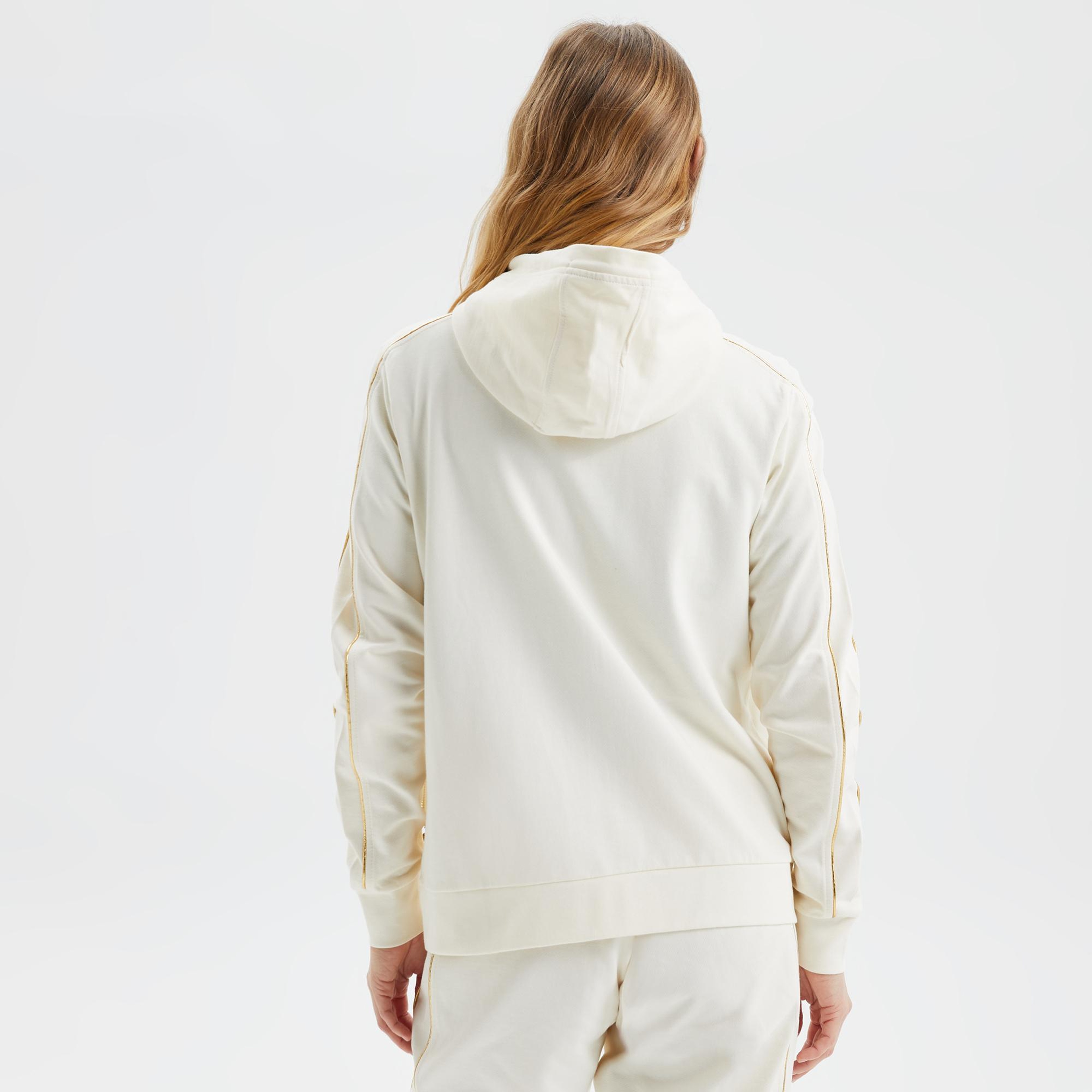 Nautica Kadın Krem Sweatshirt