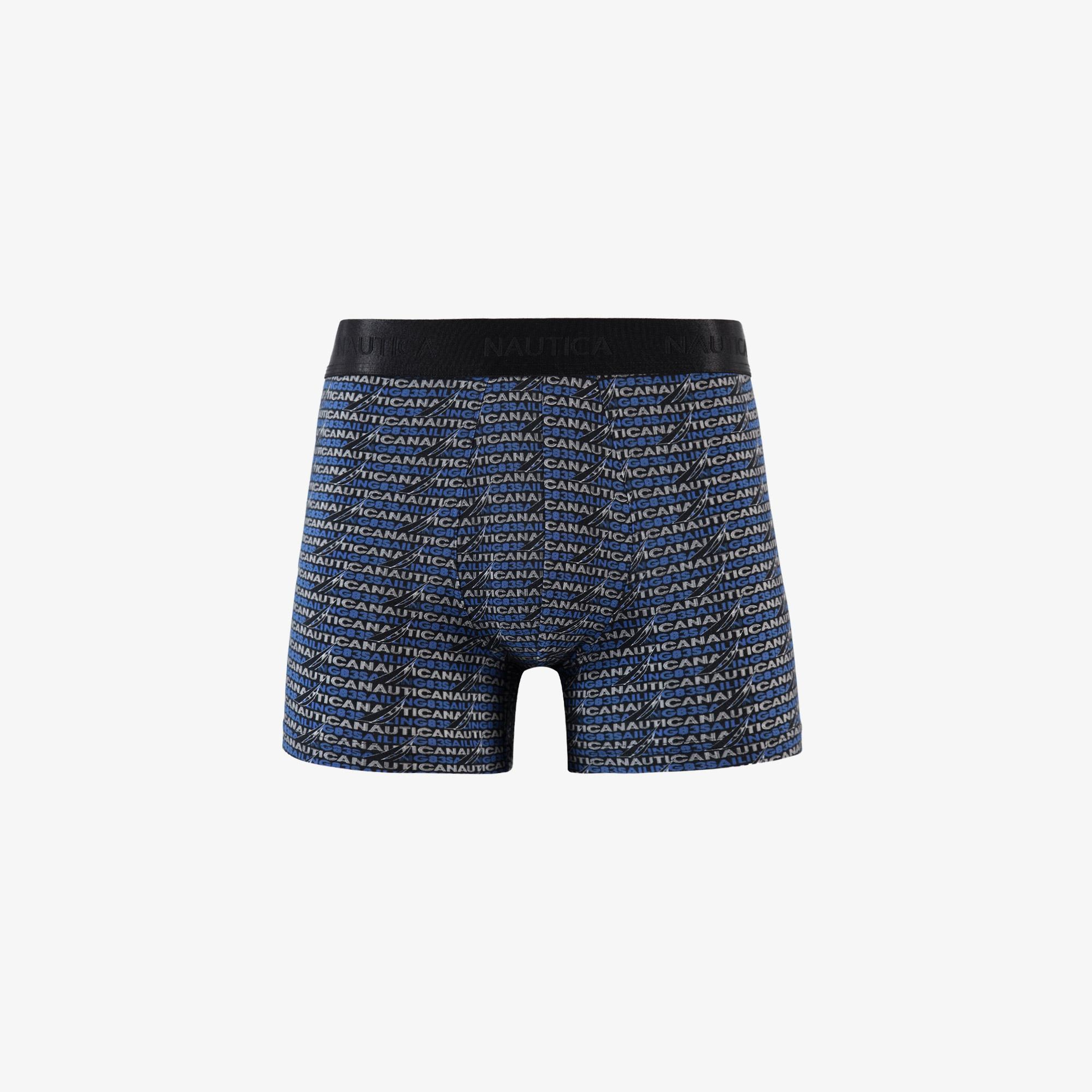 Nautica Erkek Renkli 3lü Boxer