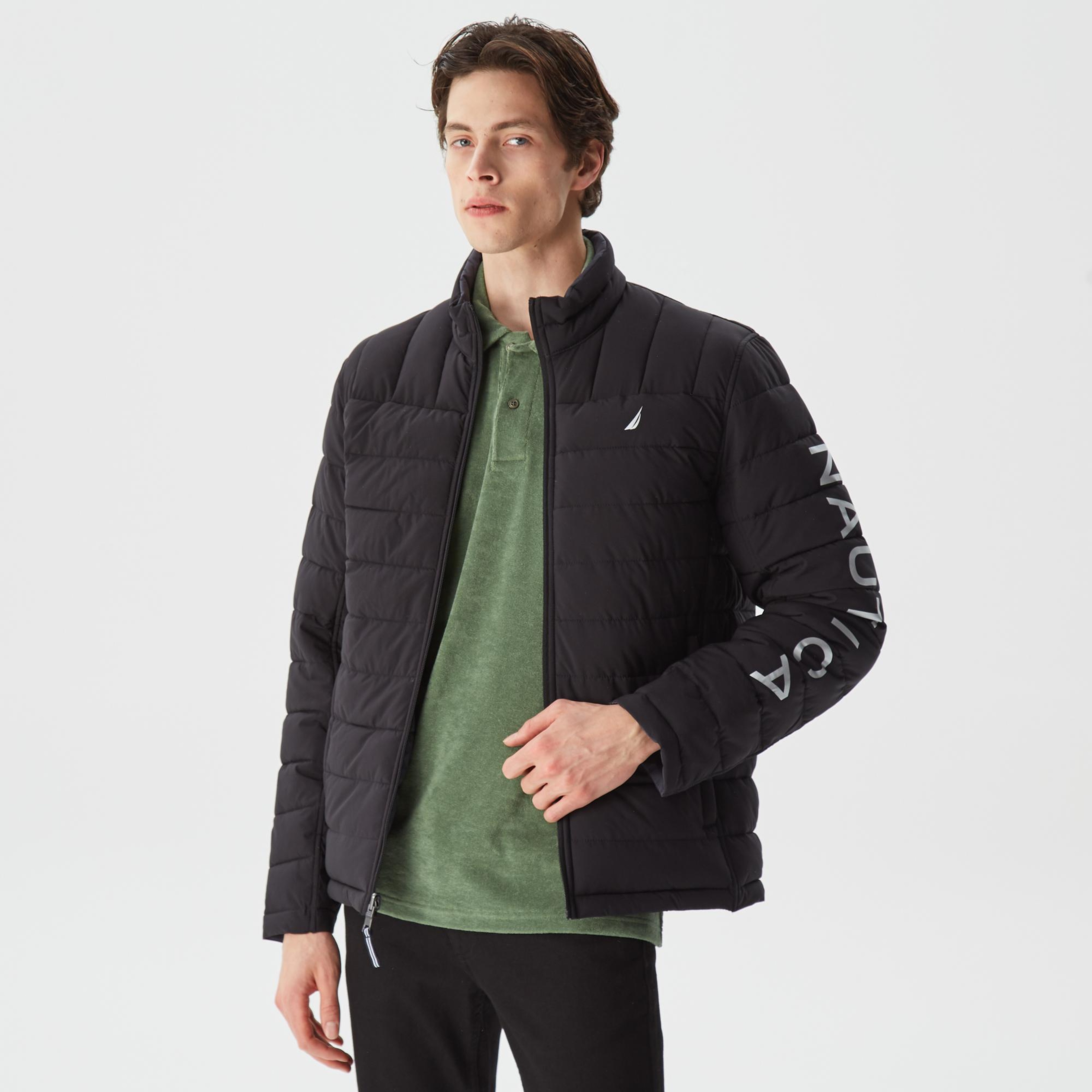 Nautica Erkek Siyah Mont