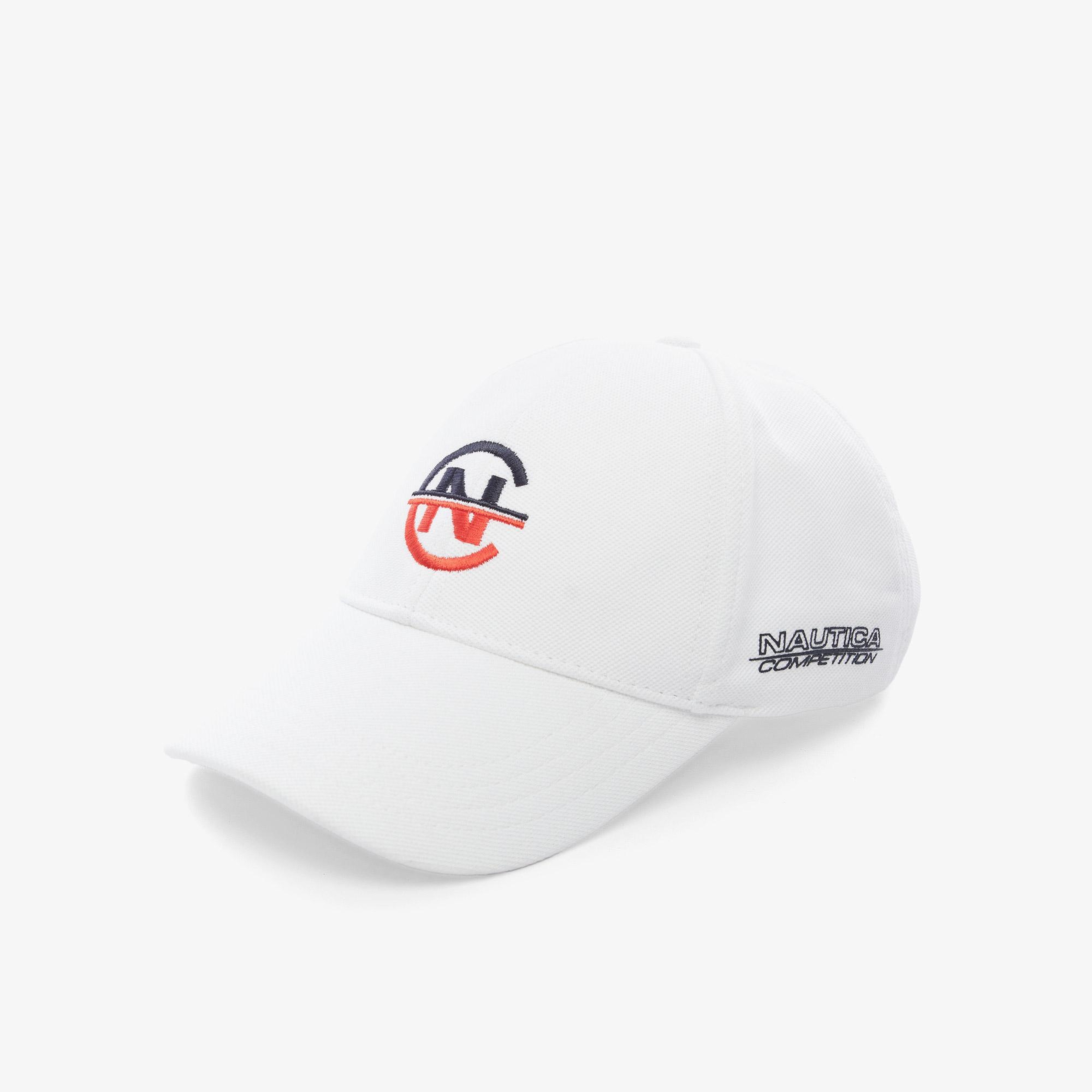 Nautica Unisex Beyaz Şapka