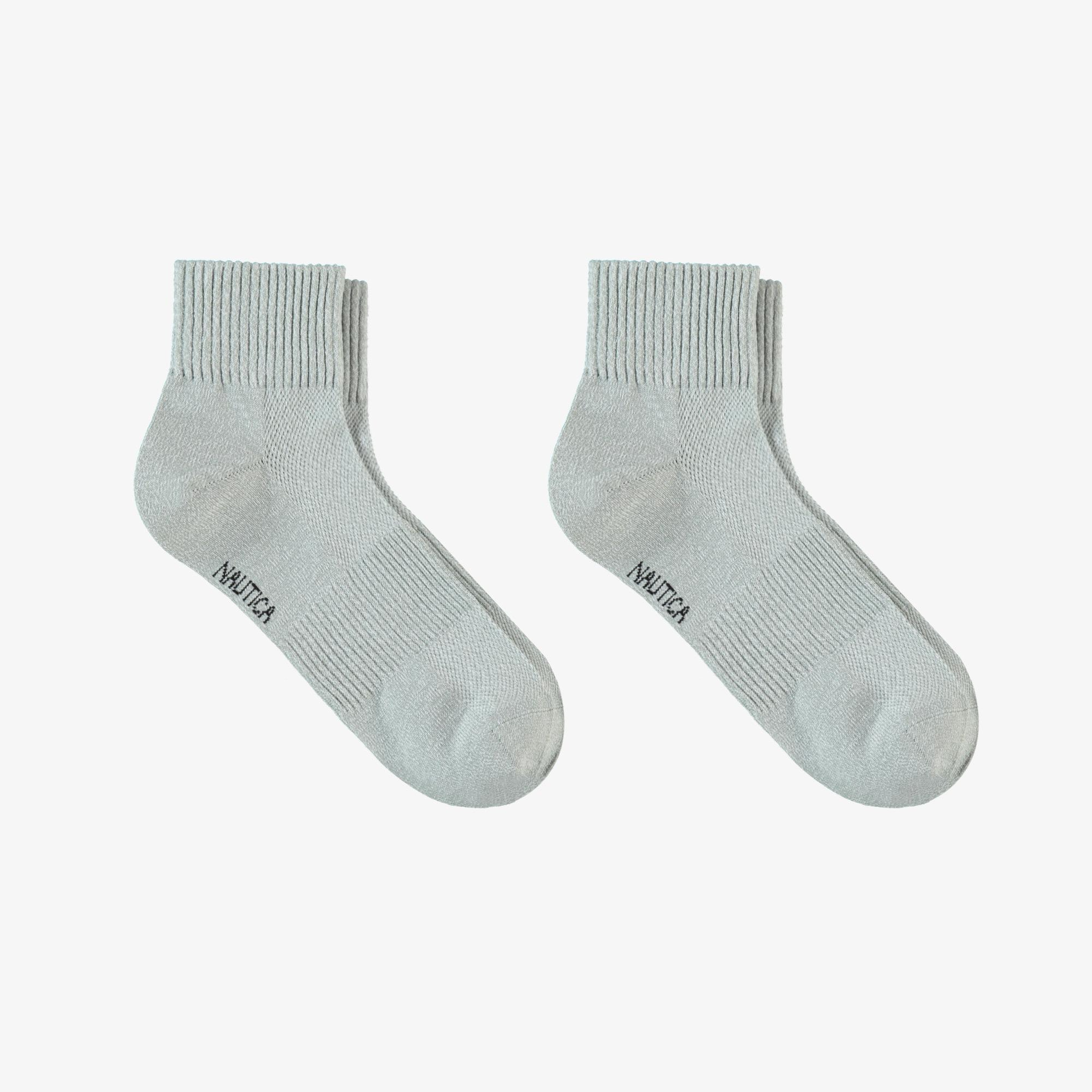 Nautica Unisex Gri Çorap