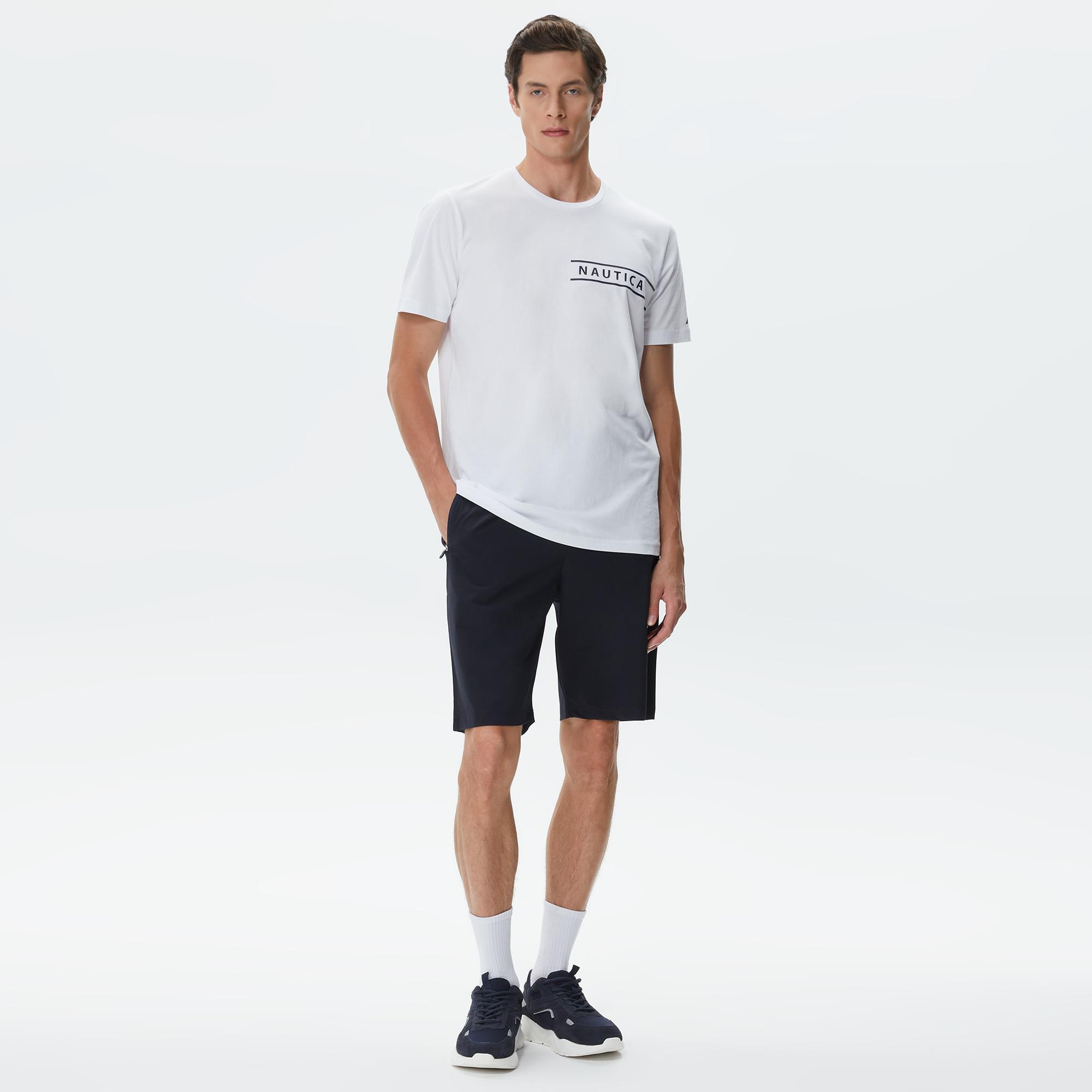Nautica Erkek Lacivert Standart Fit Şort