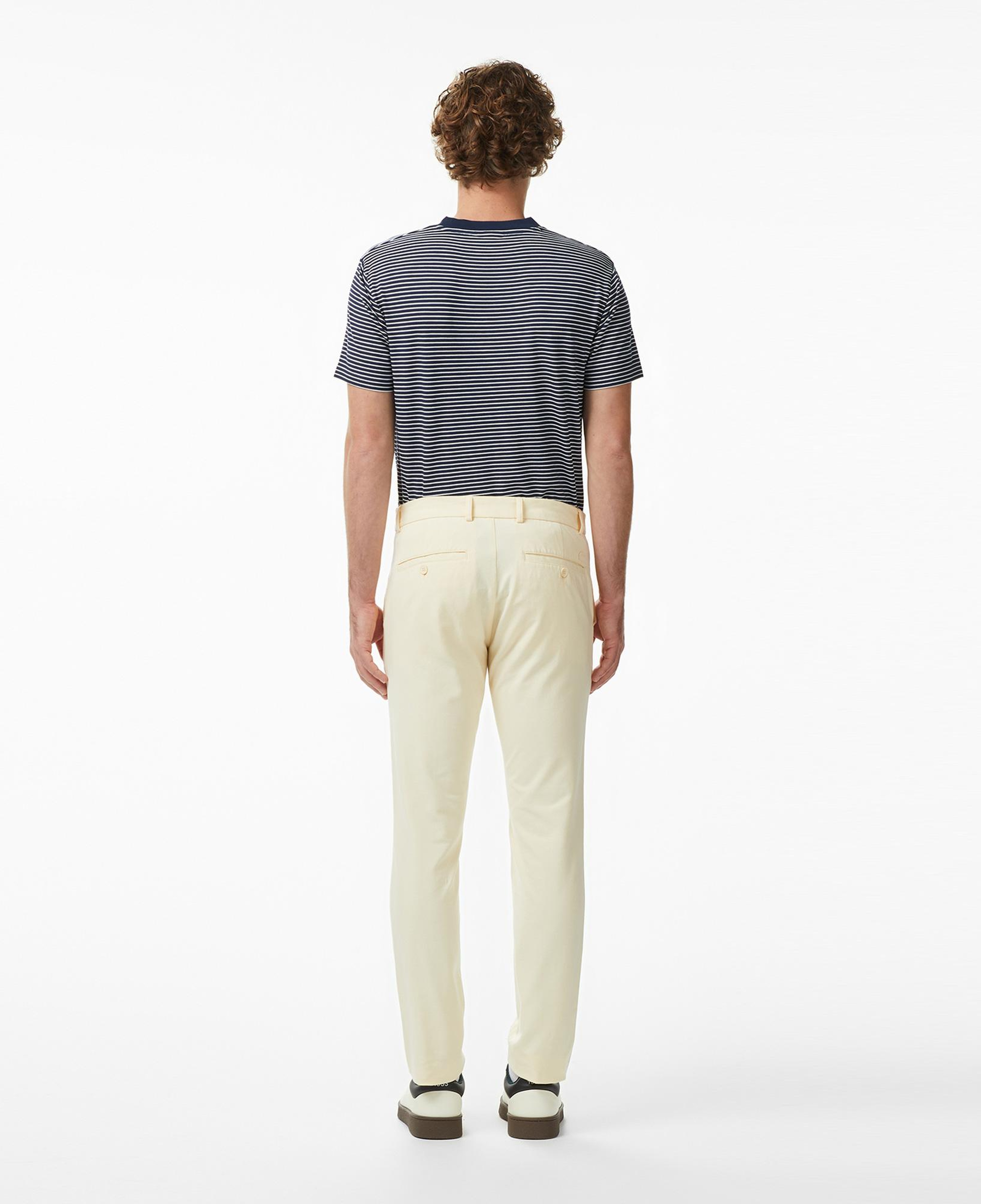 Erkek Slim Fit Bej Chino Pantolon