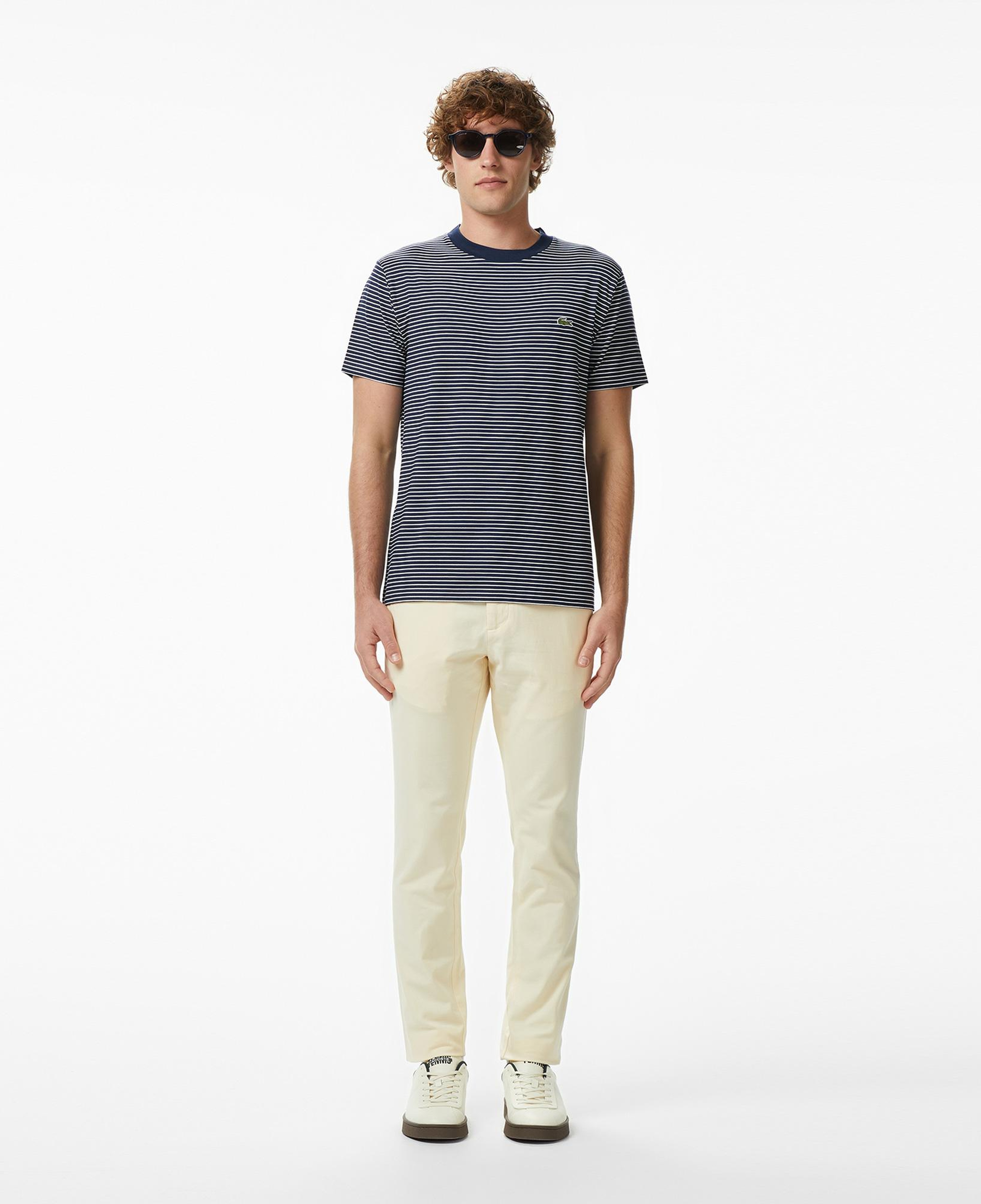 Erkek Slim Fit Bej Chino Pantolon