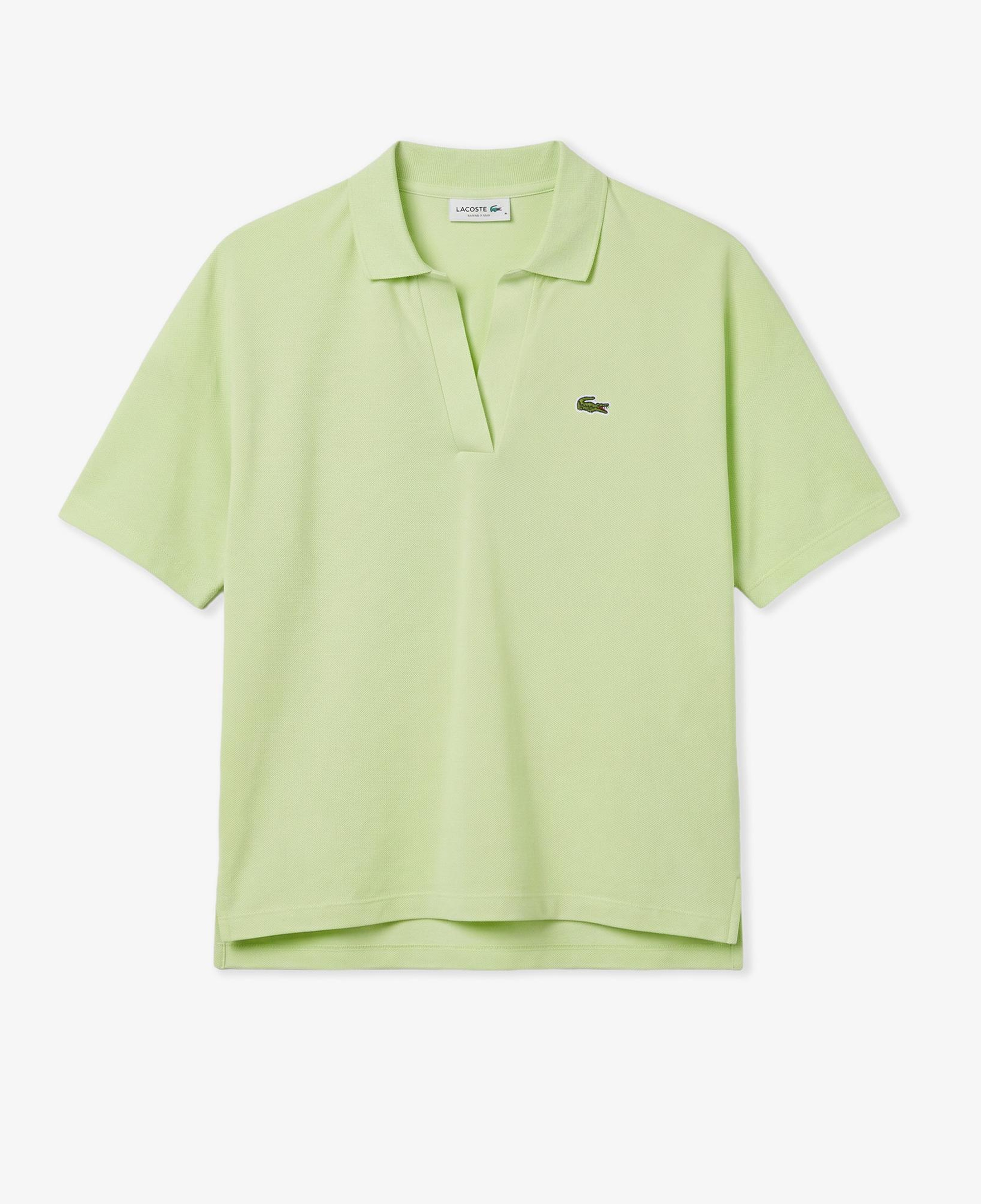 Kadın Relaxed Fit Açık Yeşil Polo