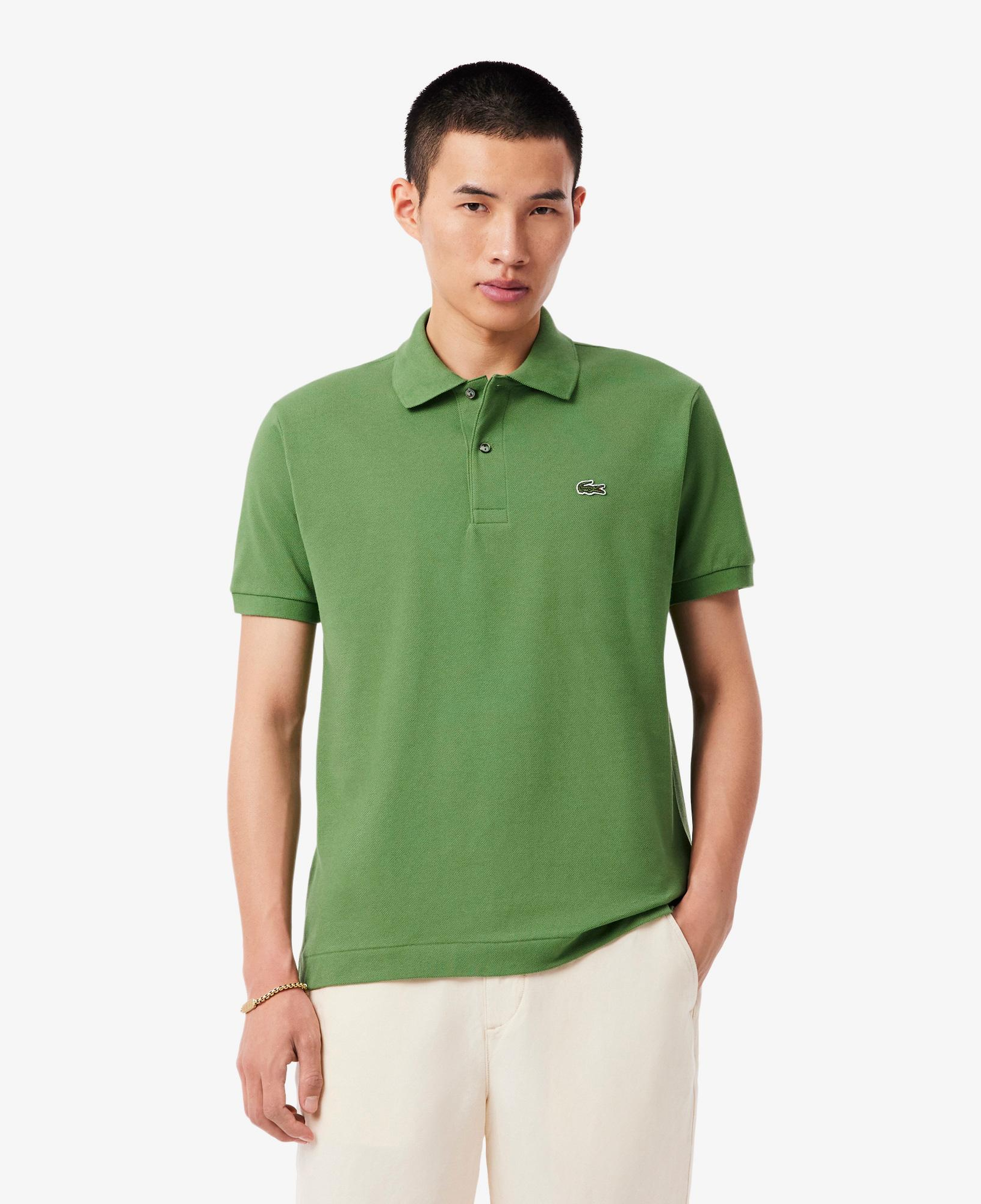 L.12.12 Erkek Classic Fit Yeşil Polo