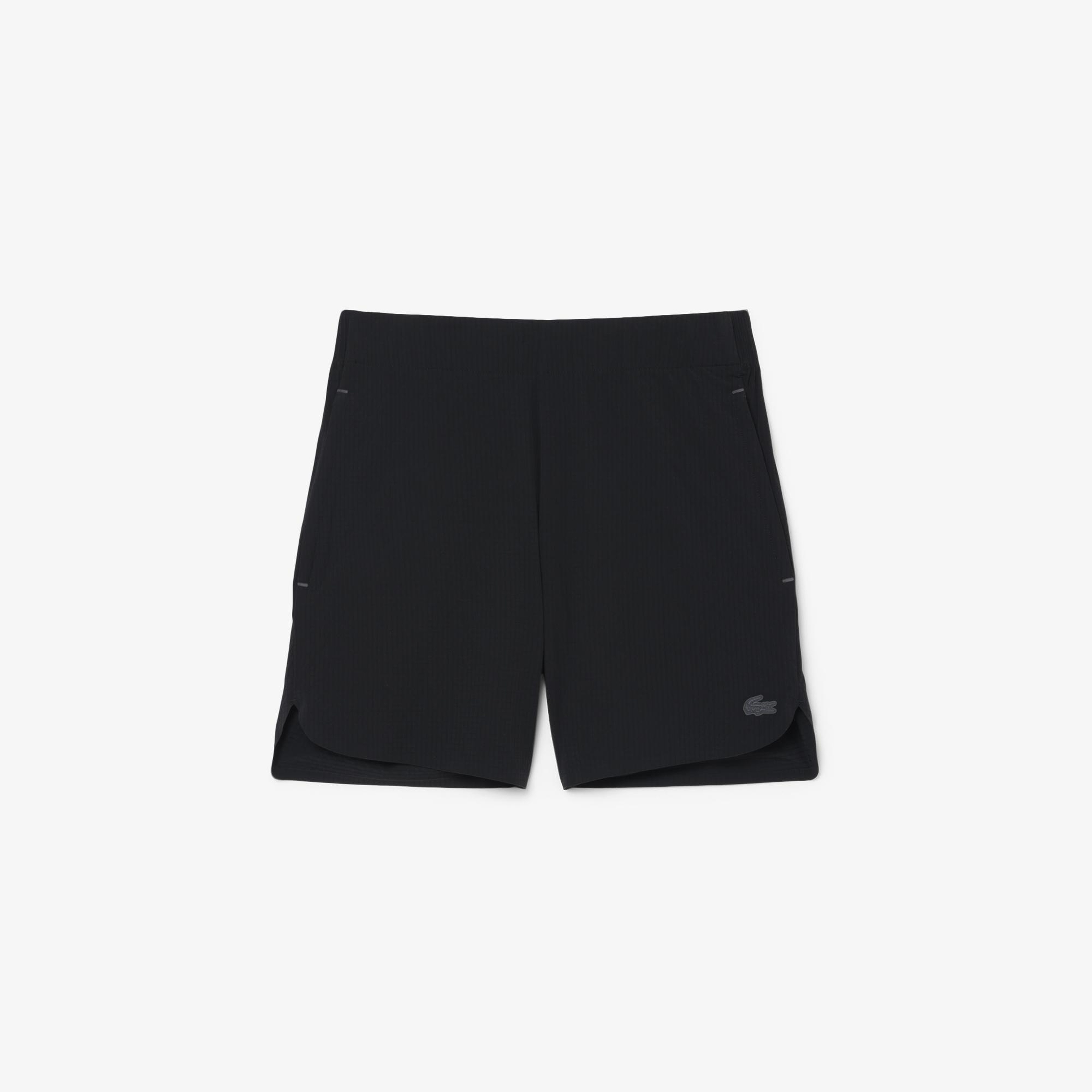 Erkek Relaxed Fit Siyah Şort