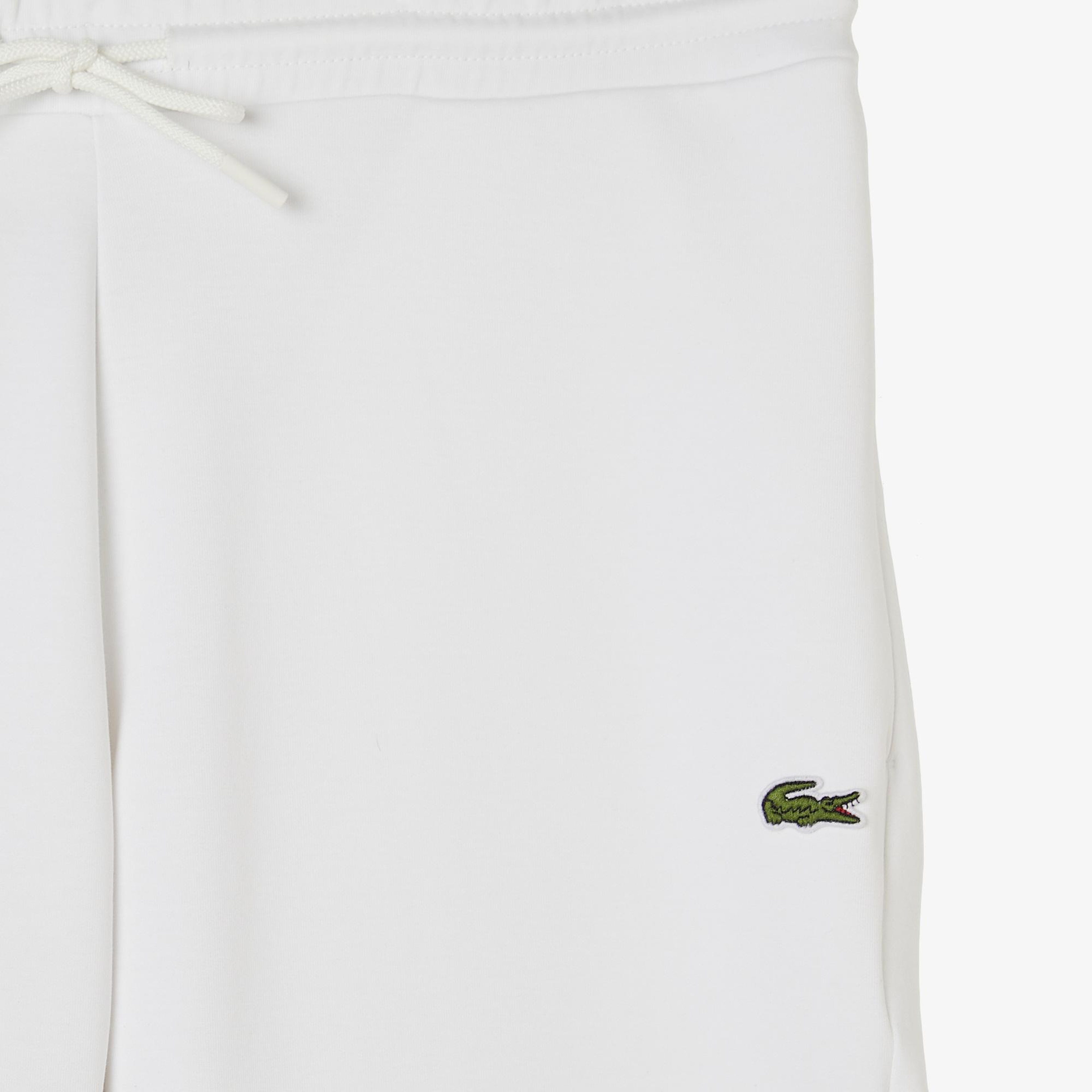Erkek Slim Fit Beyaz Eşofman Altı