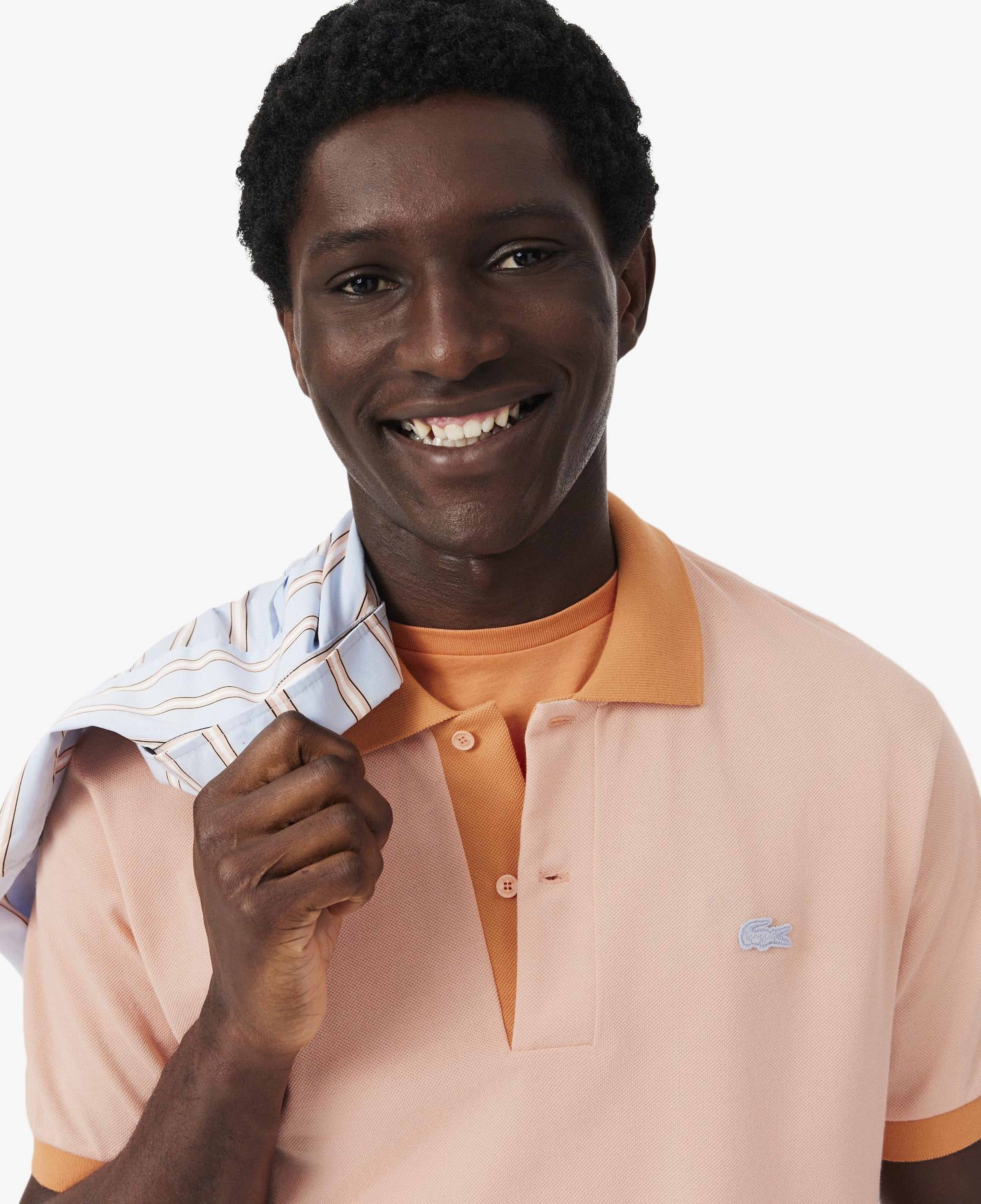 Erkek Classic Fit Turuncu Polo