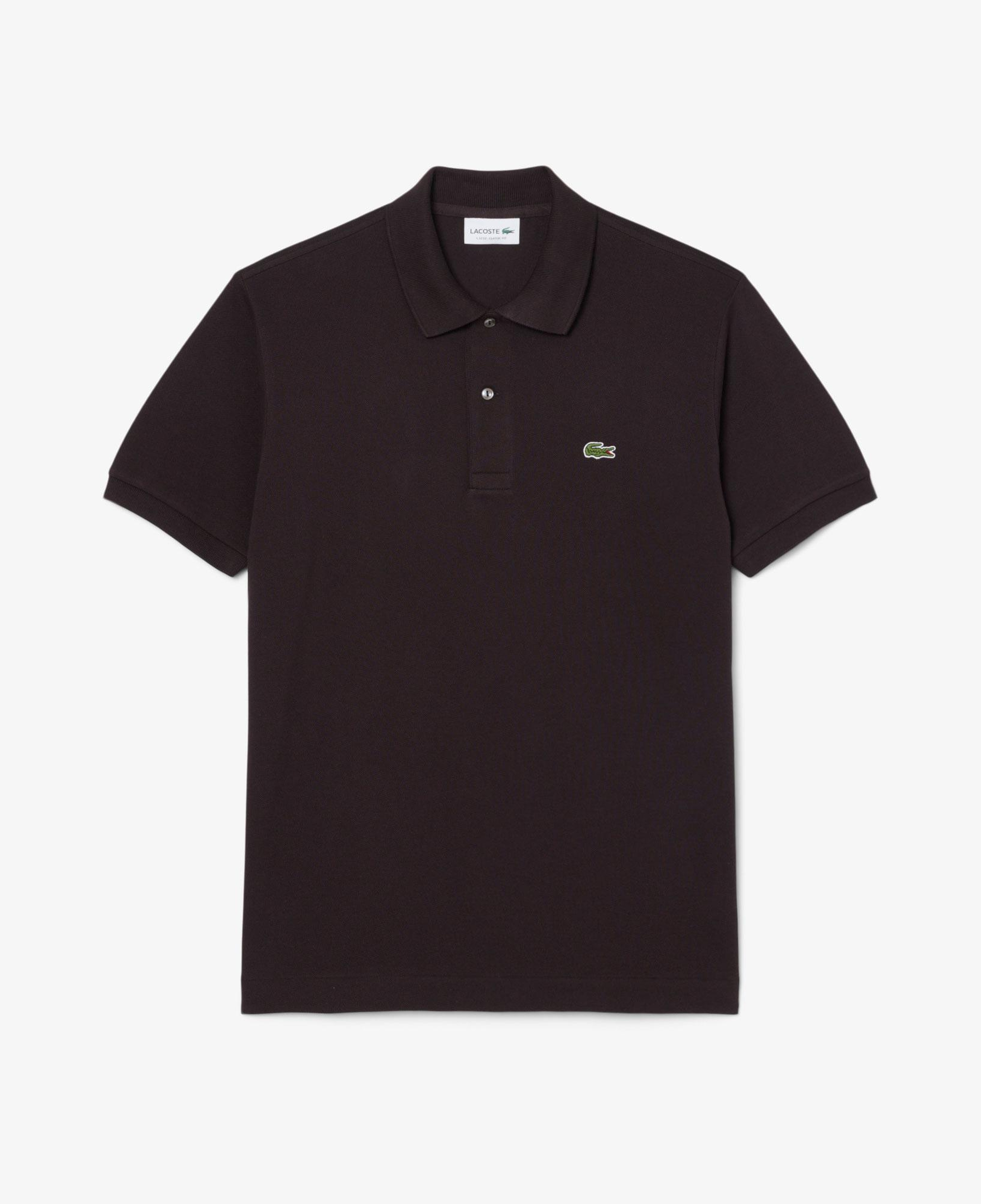 L.12.12 Erkek Classic Fit Kahverengi Polo