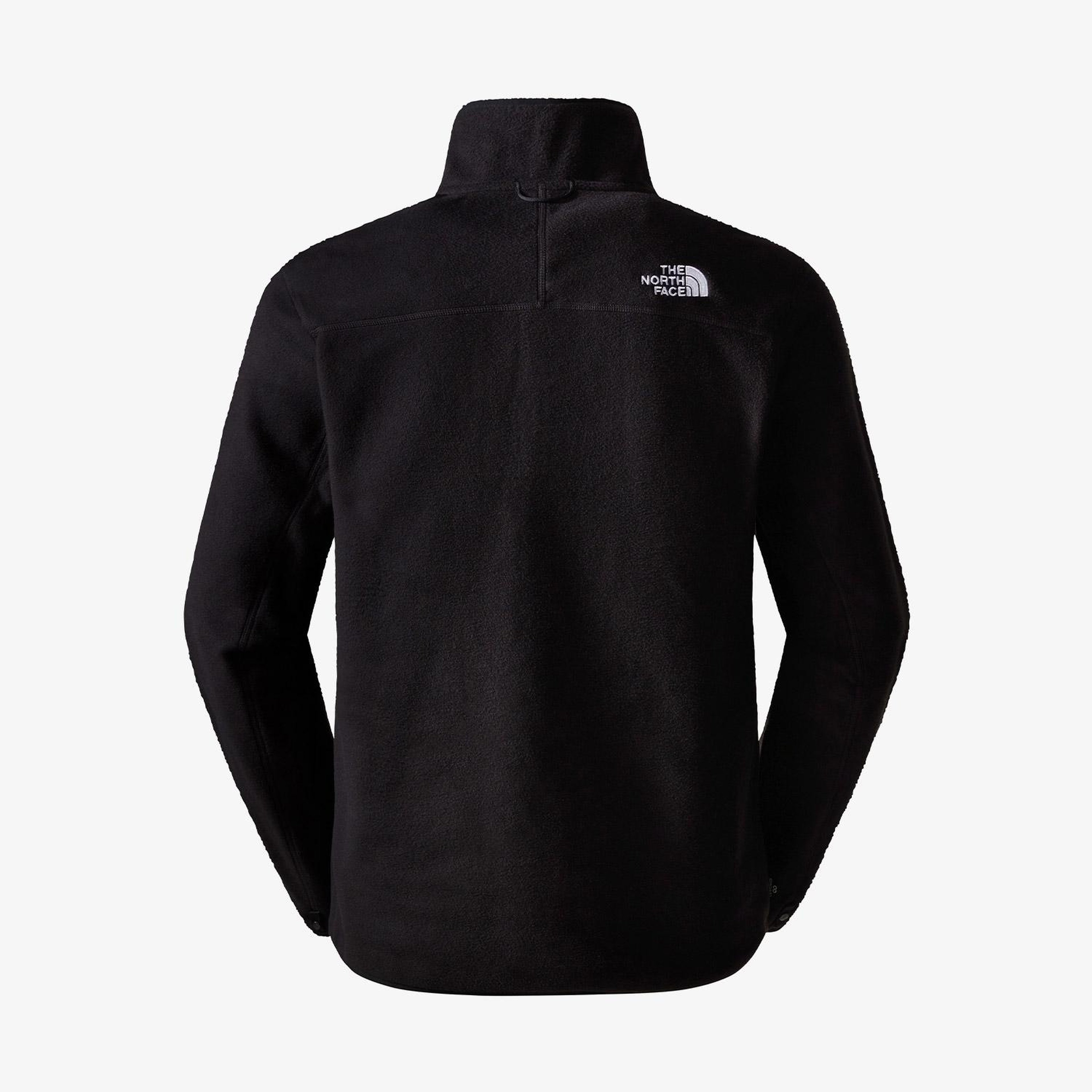 The North Face Glacier 100 Erkek Siyah Polar Ceket