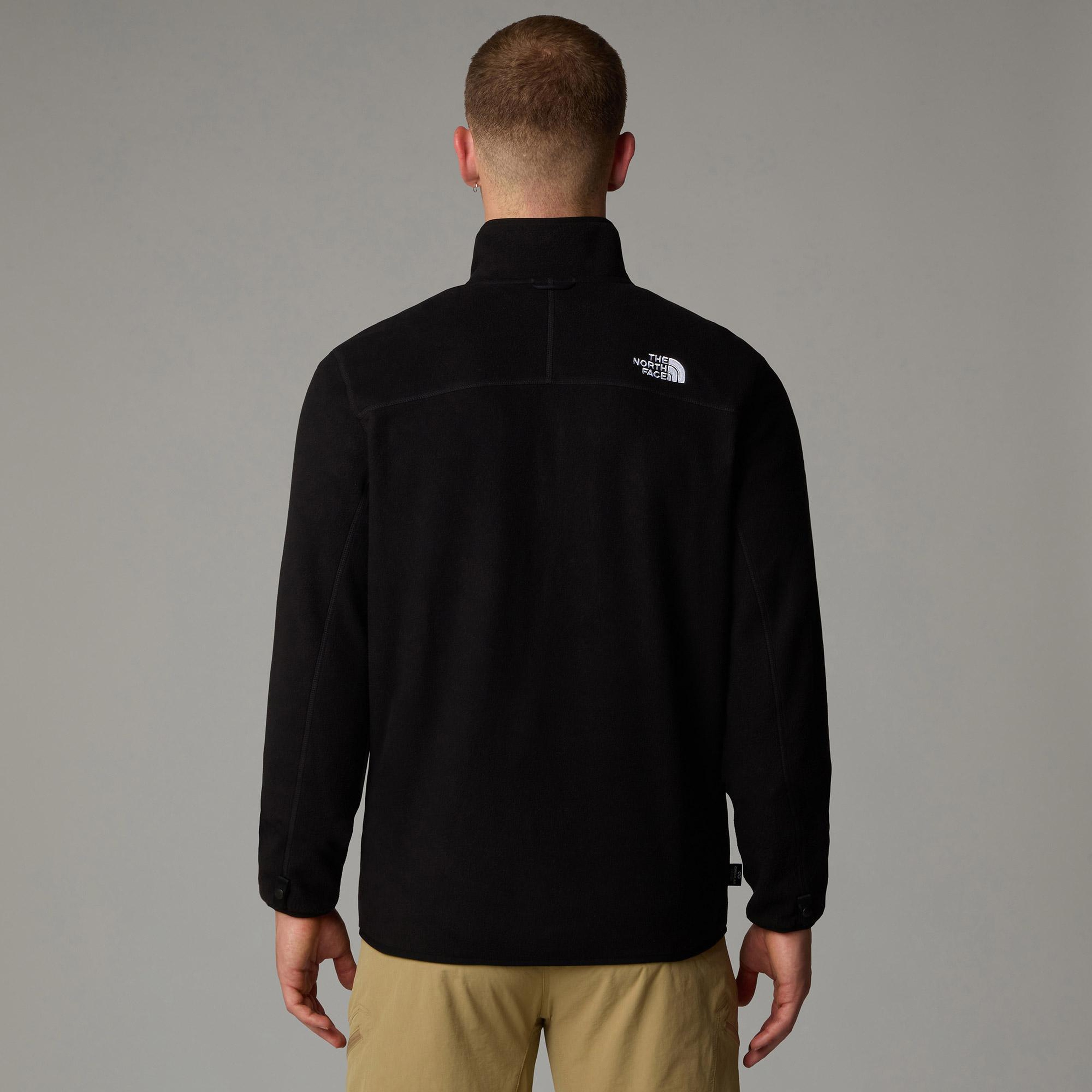 The North Face Glacier 100 Erkek Siyah Polar Ceket