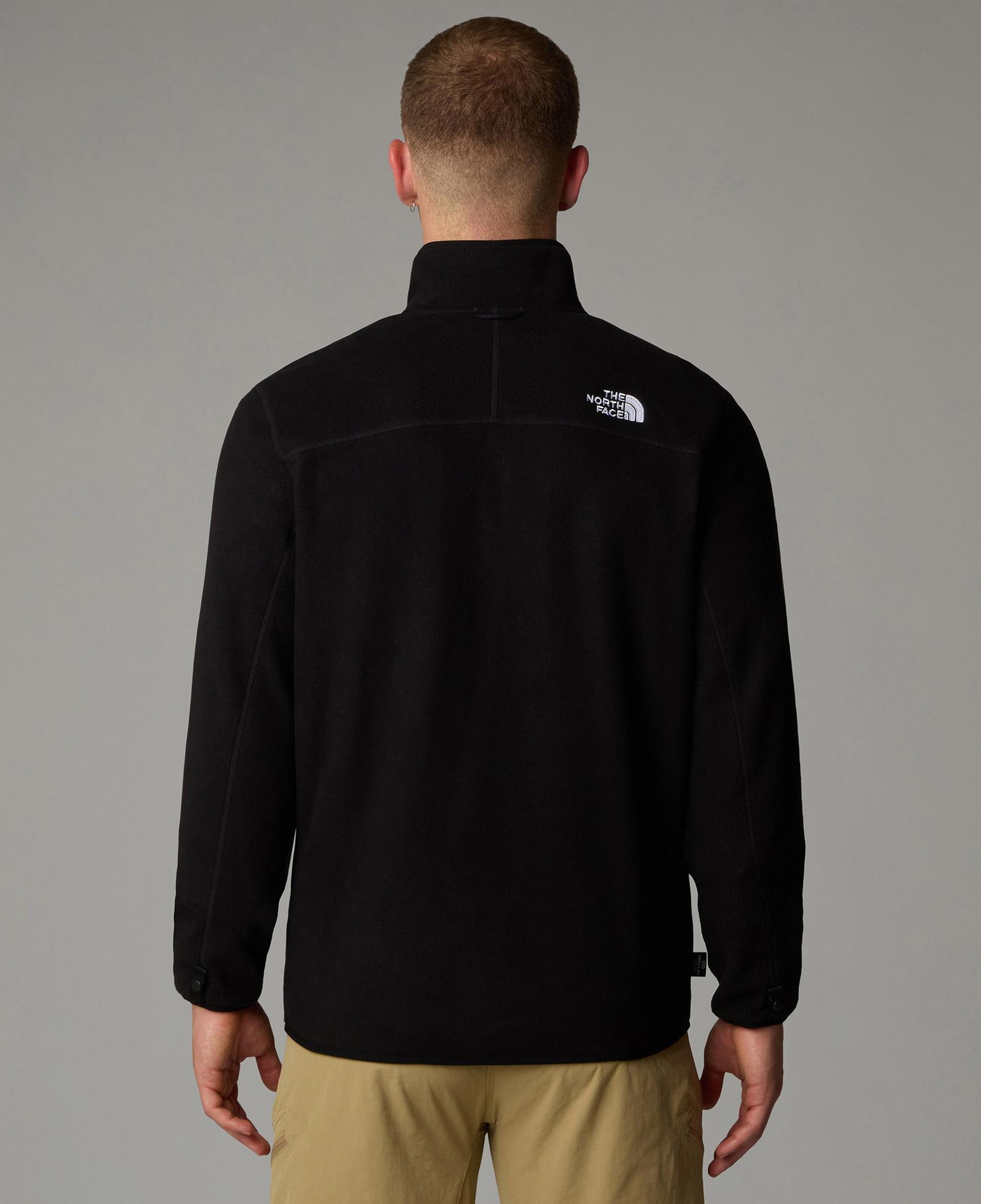 The North Face Glacier 100 Erkek Siyah Polar Ceket