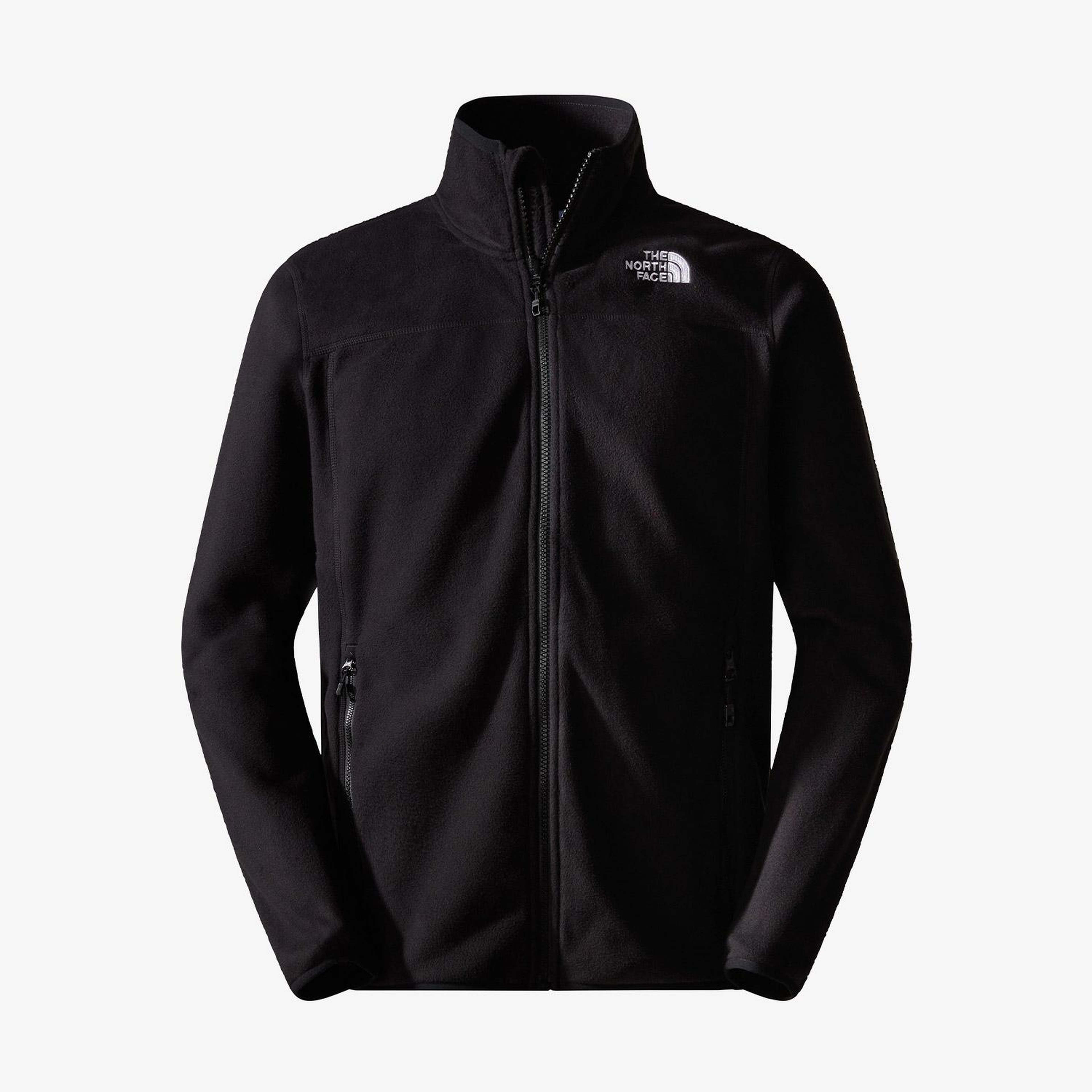 The North Face Glacier 100 Erkek Siyah Polar Ceket